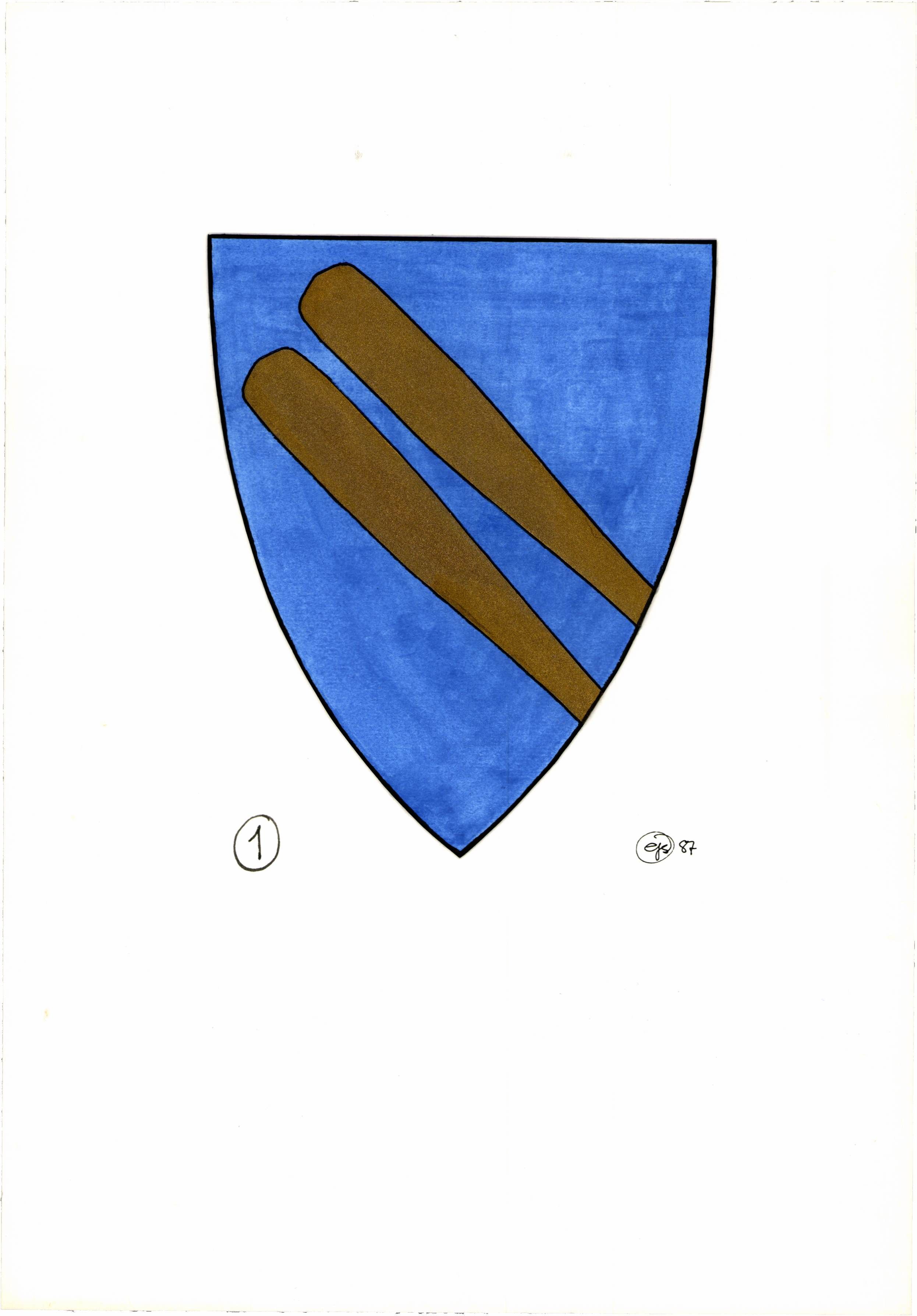 Sund kommune. Formannskapet, IKAH/1245-021/D/Dd/Ddb/L0001/0001: Organisasjon og administrasjon, kommunevåpen, målføre, minnemarkering,  fridomsmedalje, statsministerbesøk og representasjon 