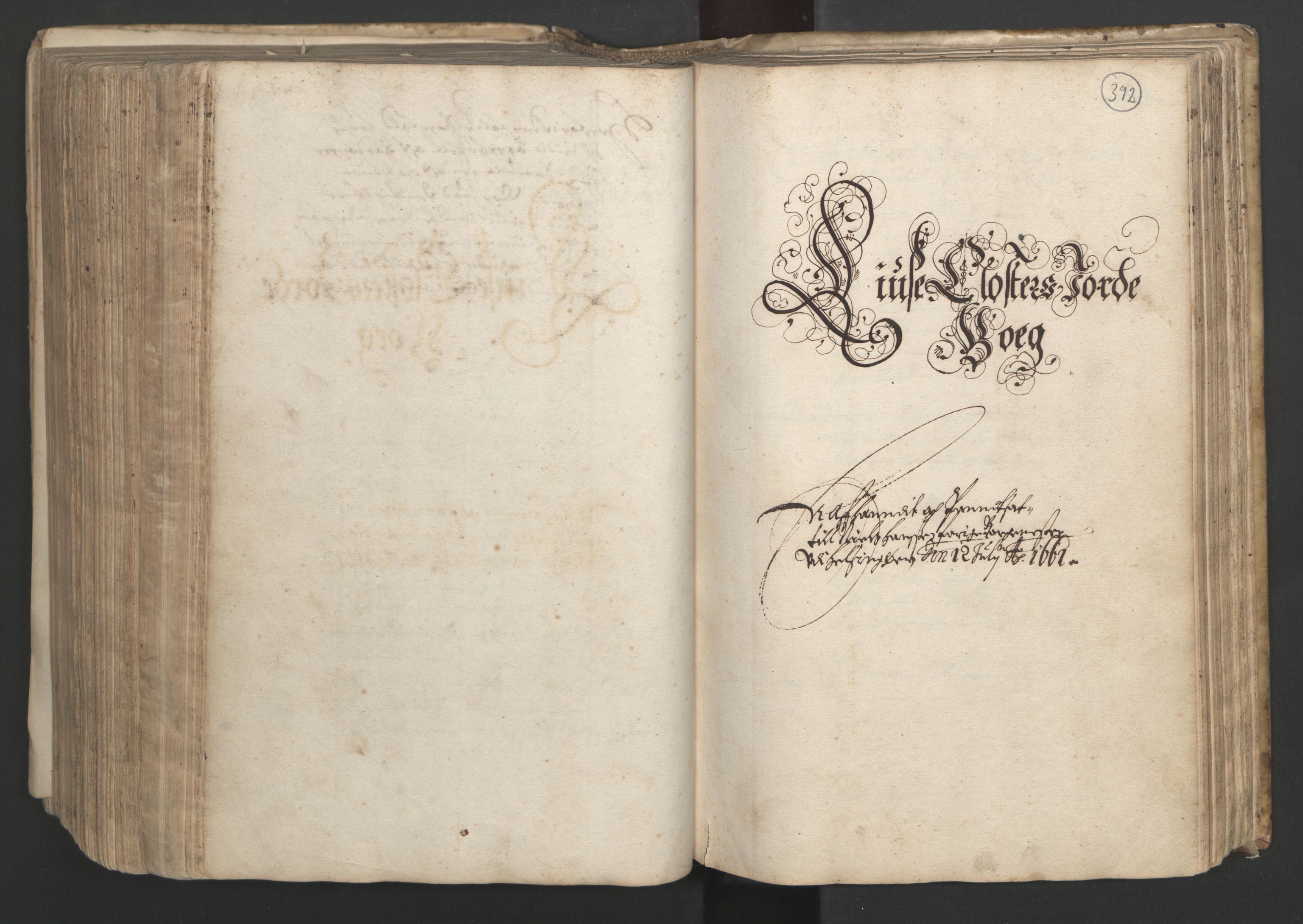 Rentekammeret inntil 1814, Realistisk ordnet avdeling, AV/RA-EA-4070/L/L0025/0001: Bergen lagdømme: / [B]: Kronens jordebok. Nordhordland, Sunnhordland, Ytre Sogn, Indre Sogn, Sunnfjord, Nordfjord, Sunnmøre, Hardanger med Halsnøy kloster, Lyse kloster, Apostelgodset, Munkeliv og St. Hans kloster, Alle helgen gods, Lagstolen gods, Ove Jenssøns gods på Voss, 1661, s. 391b-392a