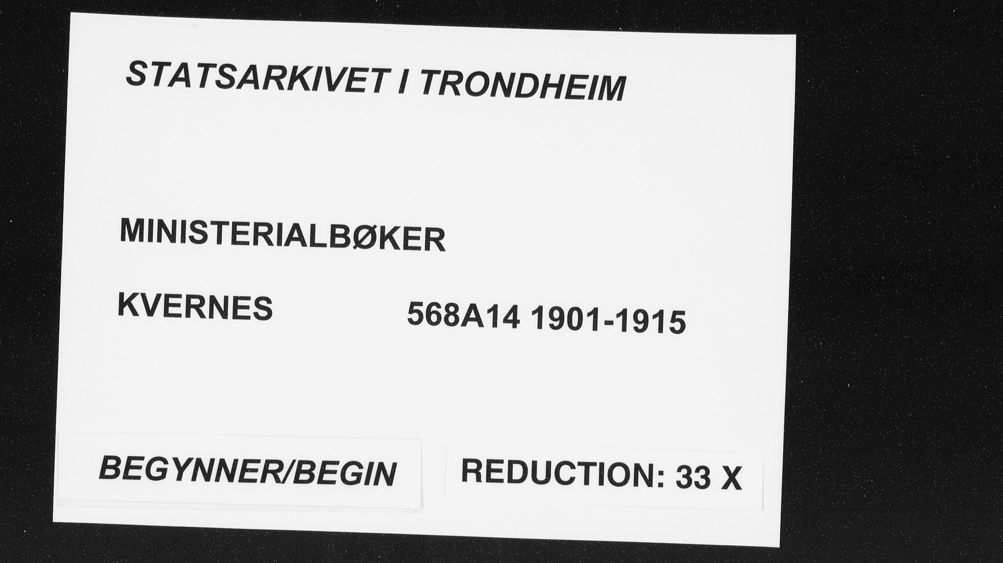 Ministerialprotokoller, klokkerbøker og fødselsregistre - Møre og Romsdal, AV/SAT-A-1454/568/L0810: Ministerialbok nr. 568A14, 1901-1915