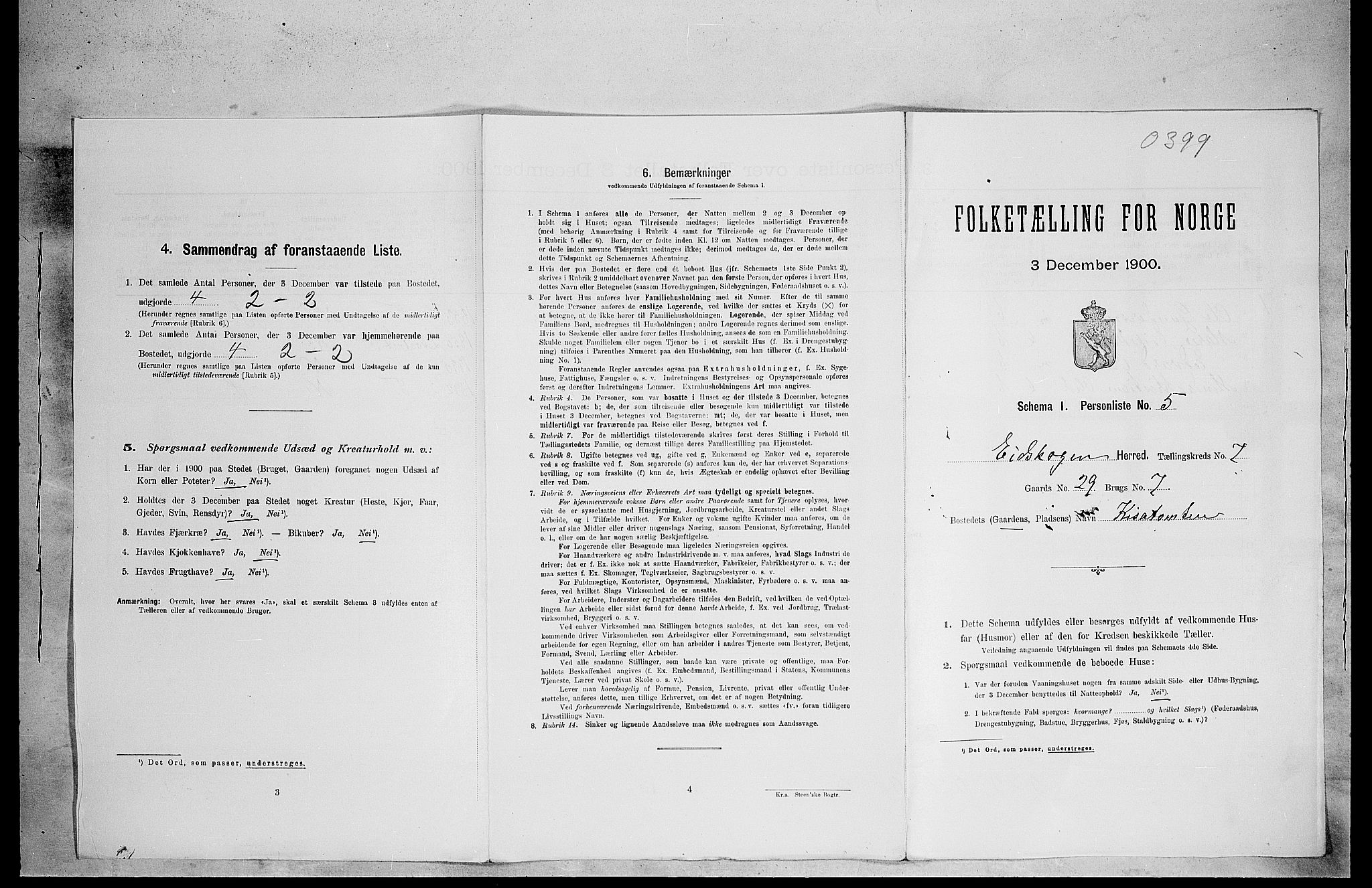 SAH, Folketelling 1900 for 0420 Eidskog herred, 1900, s. 817