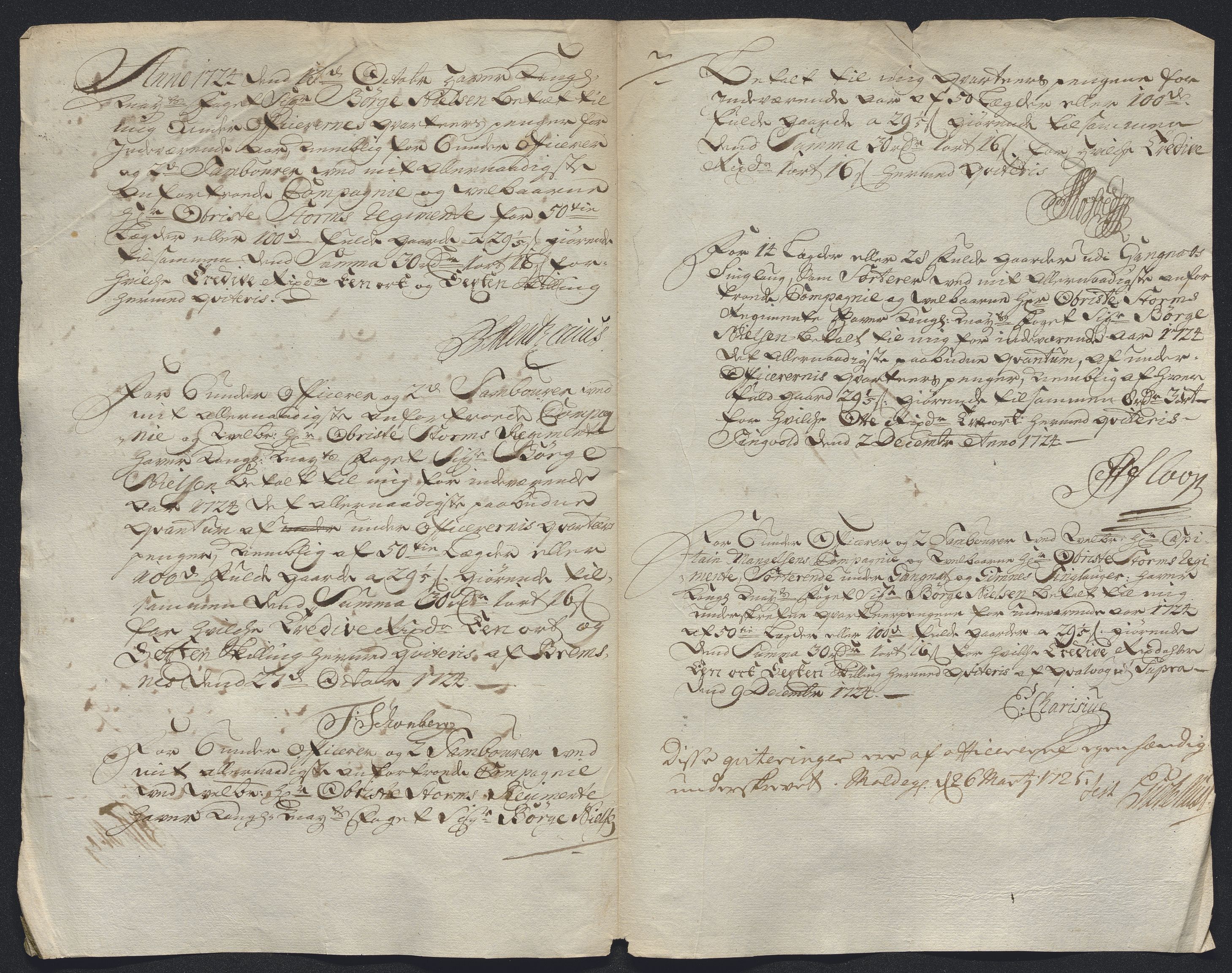 Rentekammeret inntil 1814, Reviderte regnskaper, Fogderegnskap, AV/RA-EA-4092/R56/L3757: Fogderegnskap Nordmøre, 1724, s. 303