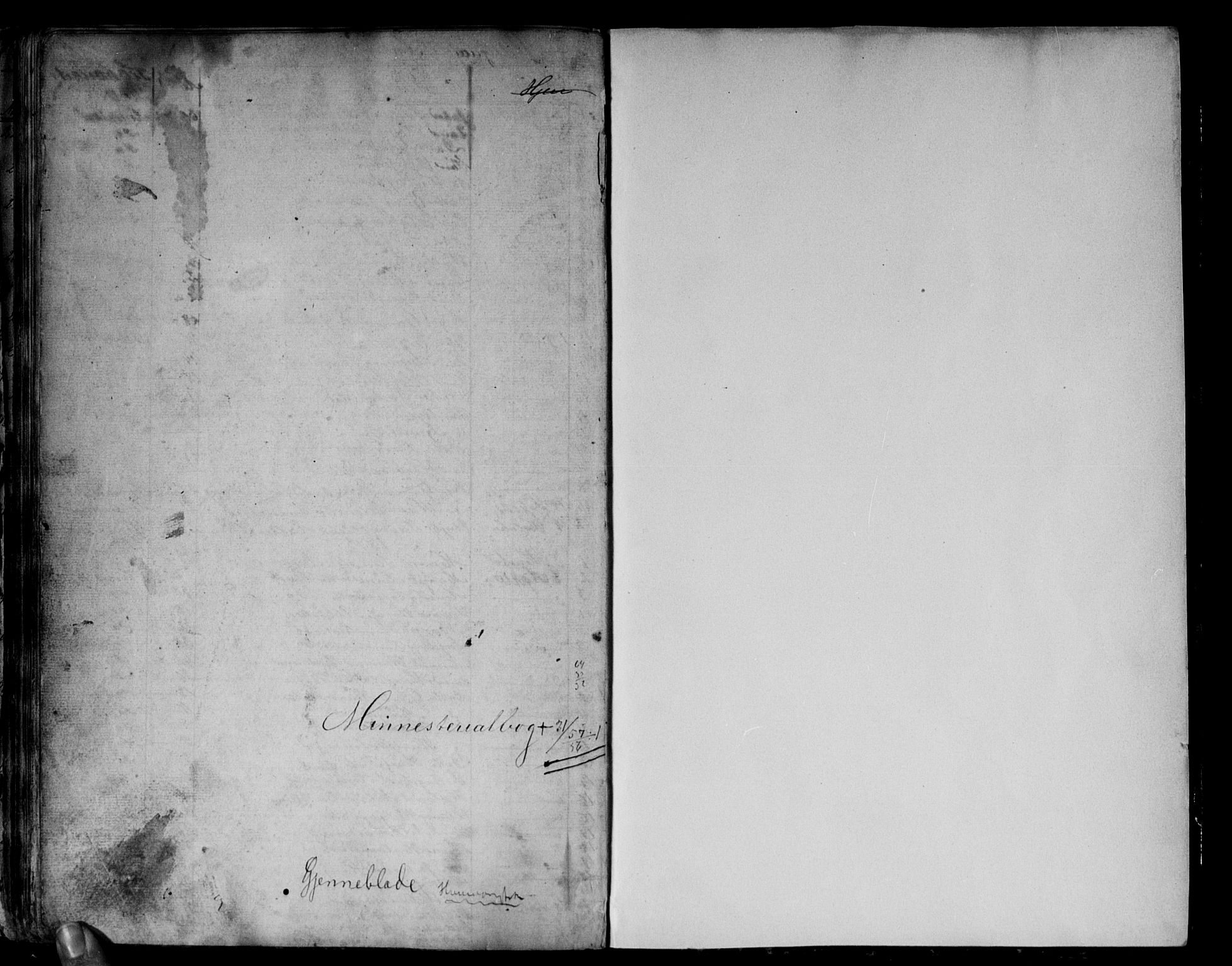 Gol kirkebøker, SAKO/A-226/G/Gb/L0004: Klokkerbok nr. II 4, 1859-1874