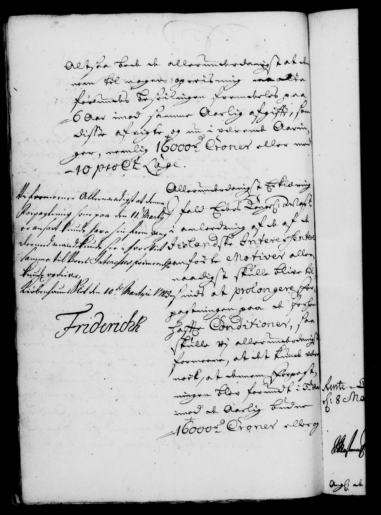 Rentekammeret, Kammerkanselliet, RA/EA-3111/G/Gf/Gfa/L0006: Norsk relasjons- og resolusjonsprotokoll (merket RK 52.6), 1723, s. 279