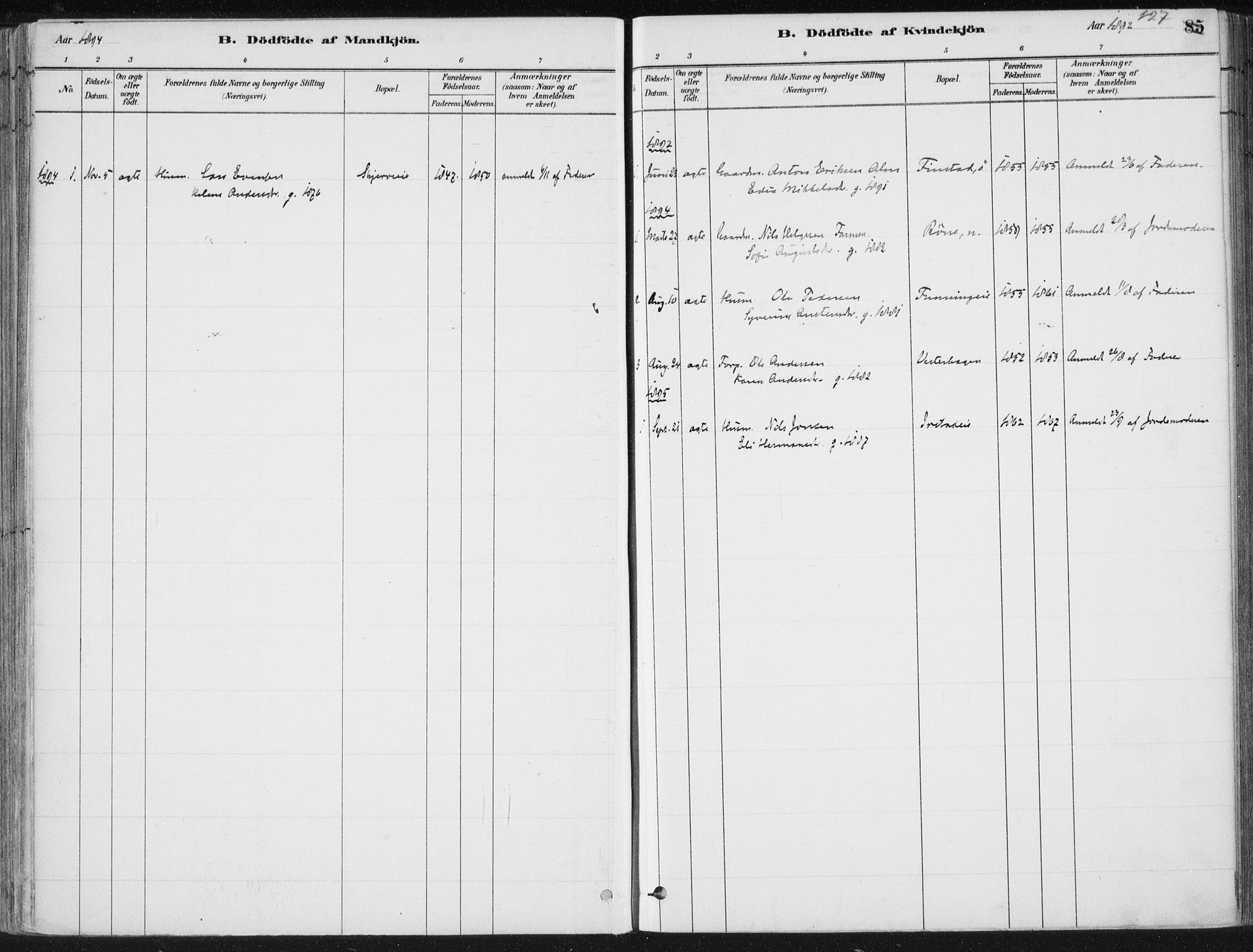 Romedal prestekontor, AV/SAH-PREST-004/K/L0010: Ministerialbok nr. 10, 1880-1895, s. 127