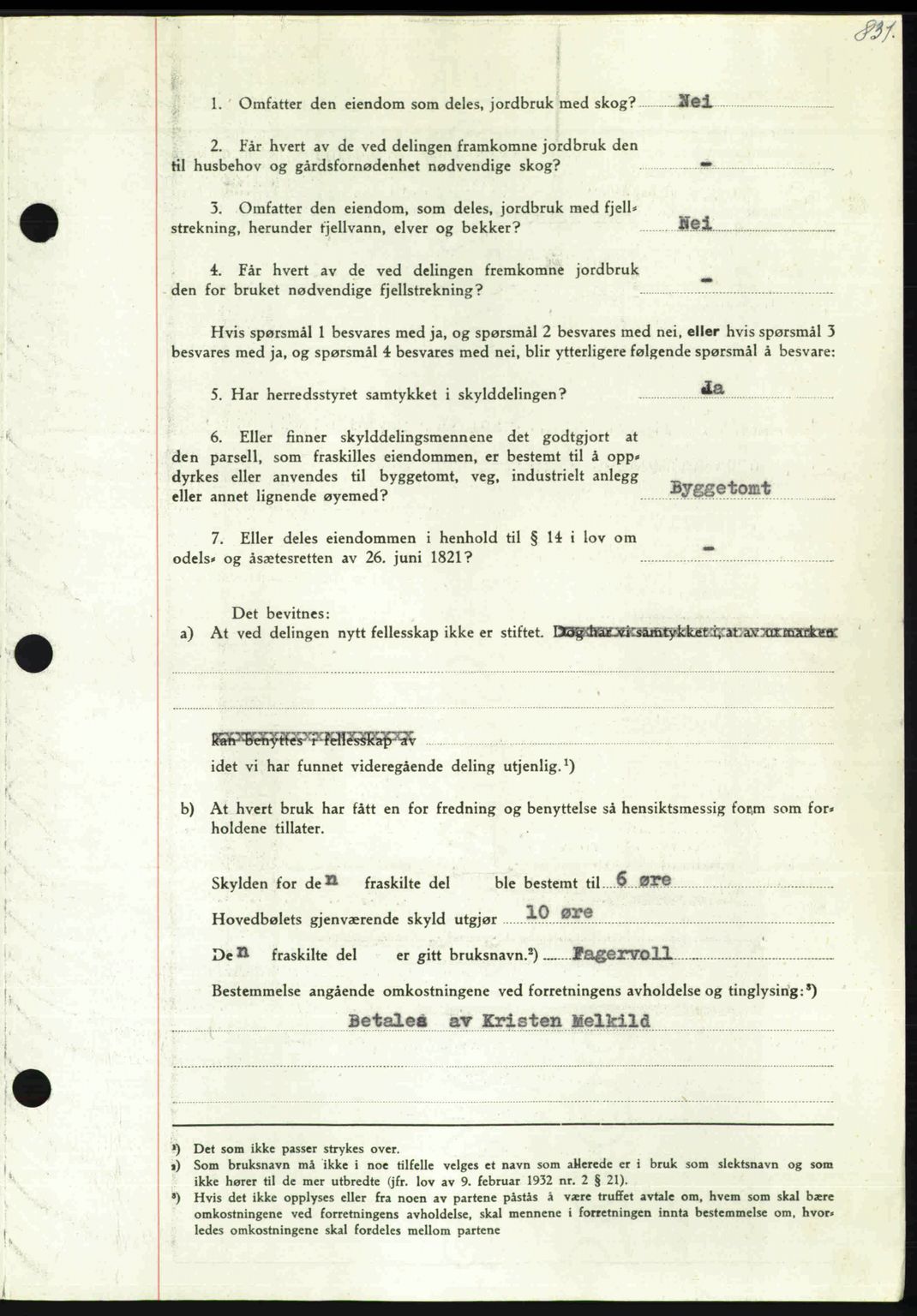 Nordmøre sorenskriveri, AV/SAT-A-4132/1/2/2Ca: Pantebok nr. A109, 1948-1948, Dagboknr: 3155/1948