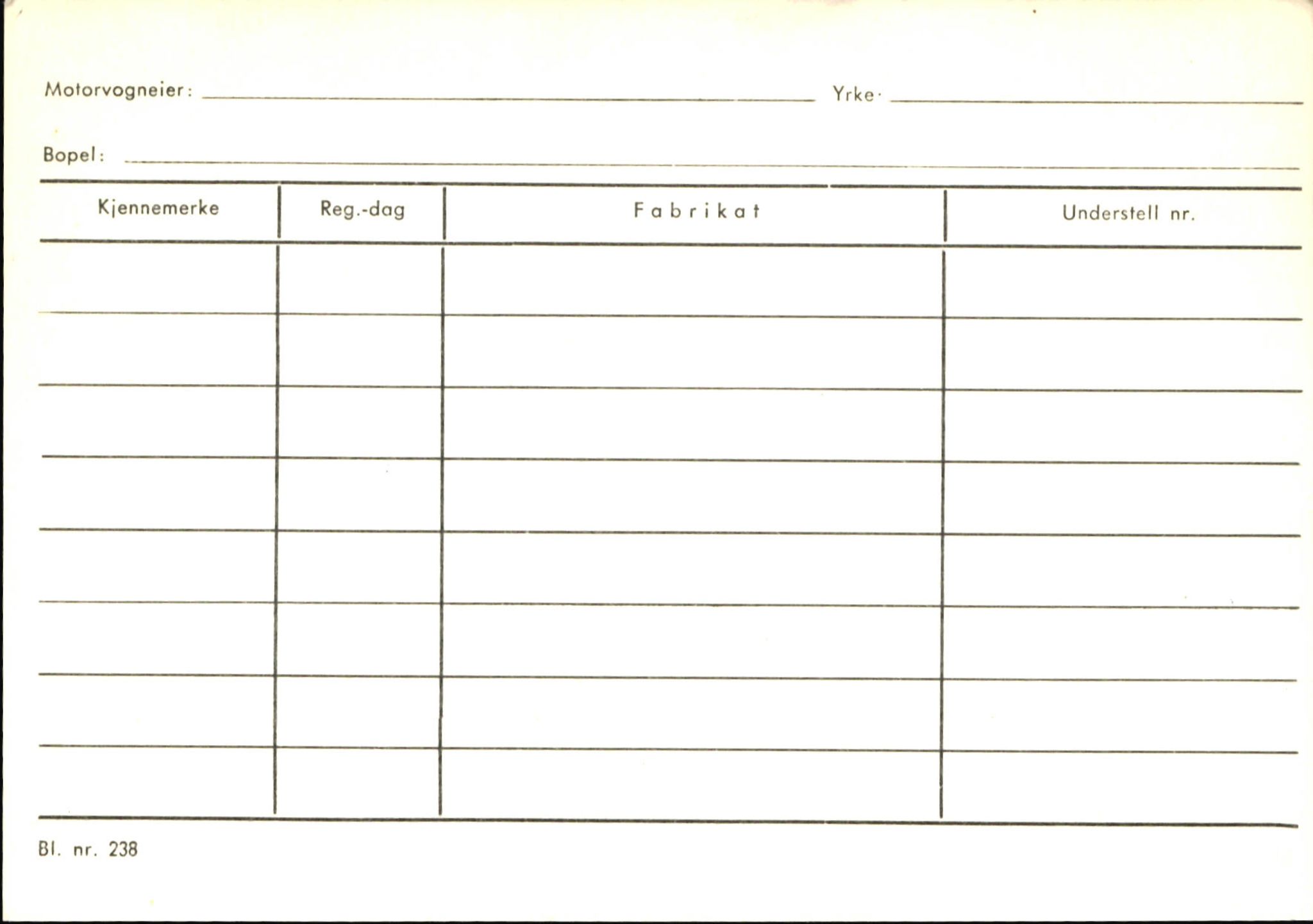 Statens vegvesen, Sogn og Fjordane vegkontor, AV/SAB-A-5301/4/F/L0145: Registerkort Vågsøy S-Å. Årdal I-P, 1945-1975, s. 6