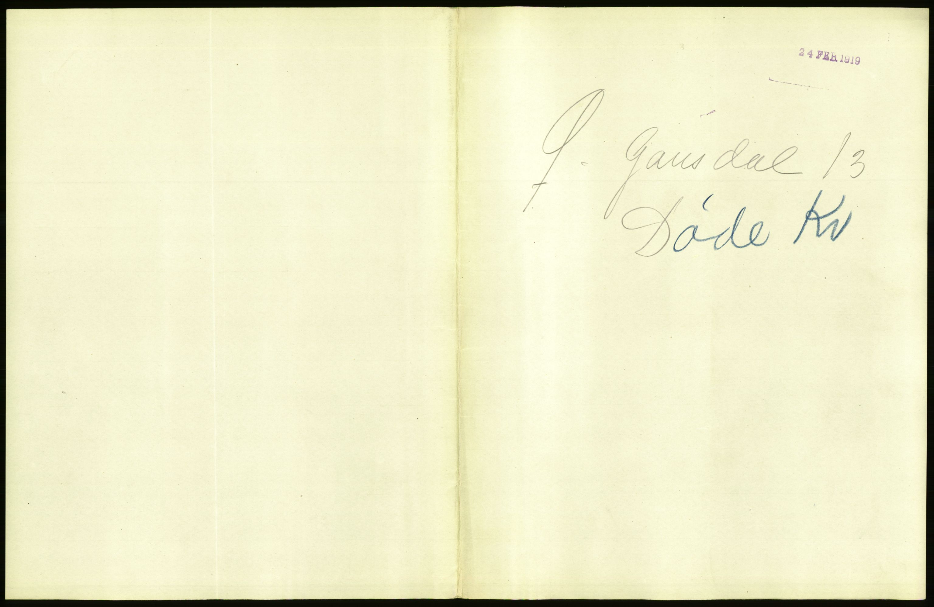 Statistisk sentralbyrå, Sosiodemografiske emner, Befolkning, RA/S-2228/D/Df/Dfb/Dfbh/L0017: Oppland fylke: Døde. Bygder og byer., 1918, s. 169