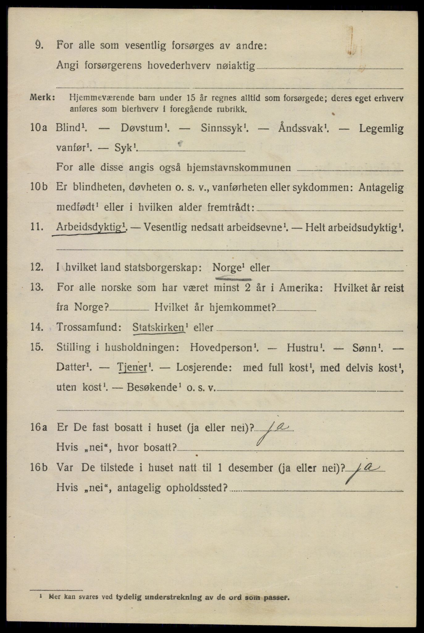 SAO, Folketelling 1920 for 0301 Kristiania kjøpstad, 1920, s. 254582