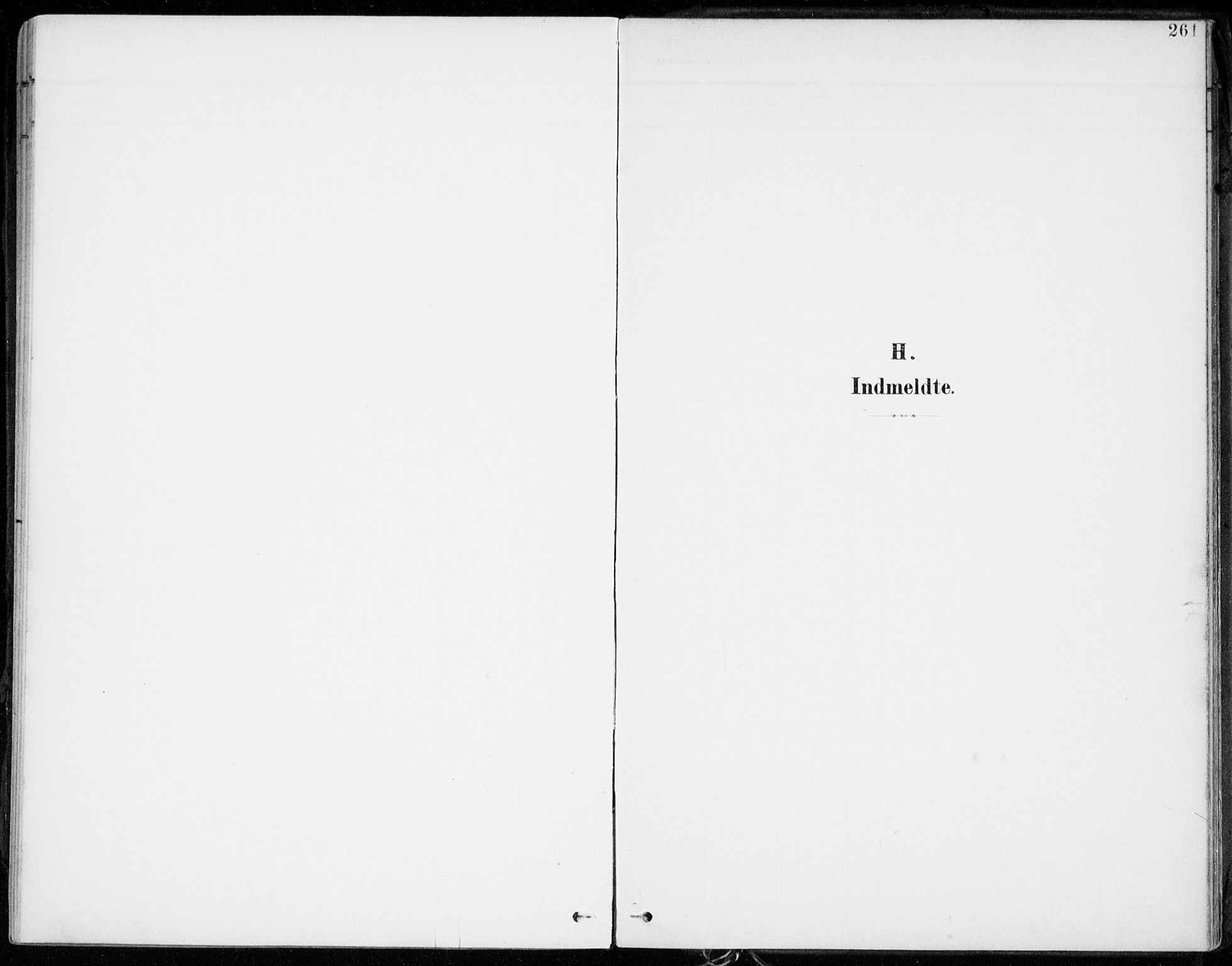 Lenvik sokneprestembete, AV/SATØ-S-1310/H/Ha/Haa/L0014kirke: Ministerialbok nr. 14, 1899-1909, s. 261