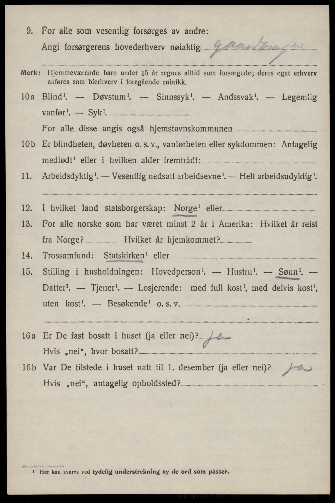 SAST, Folketelling 1920 for 1118 Varhaug herred, 1920, s. 1222