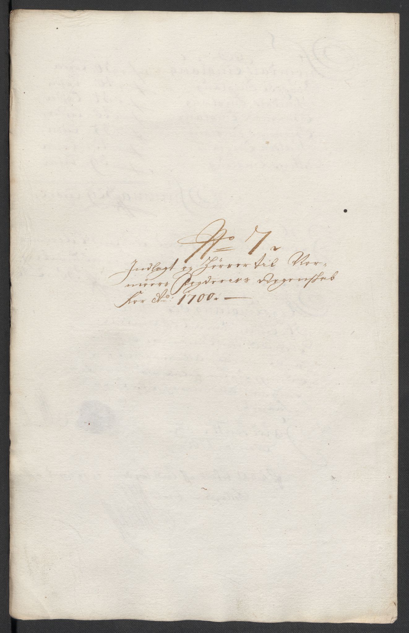 Rentekammeret inntil 1814, Reviderte regnskaper, Fogderegnskap, AV/RA-EA-4092/R56/L3739: Fogderegnskap Nordmøre, 1700-1702, s. 92