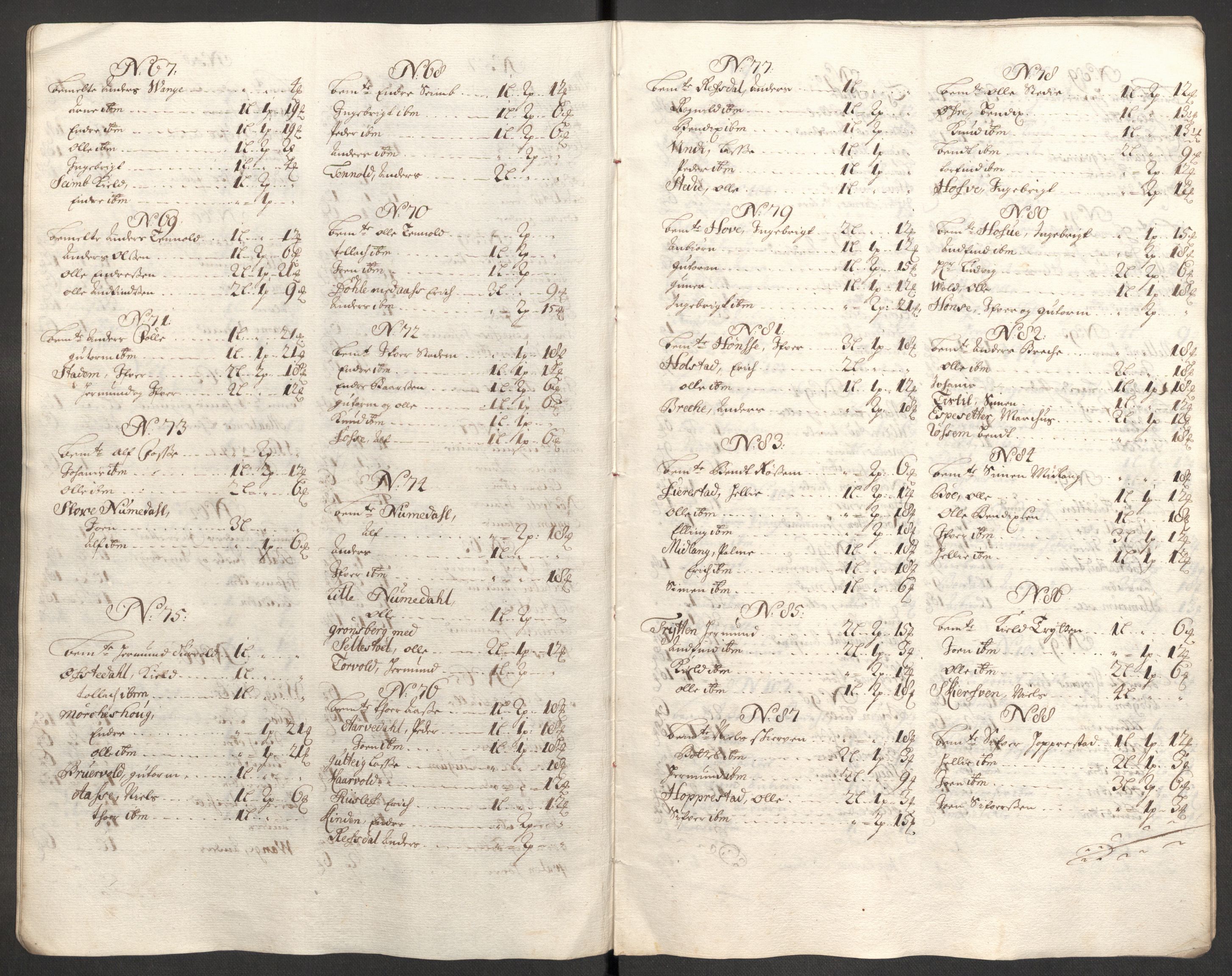 Rentekammeret inntil 1814, Reviderte regnskaper, Fogderegnskap, AV/RA-EA-4092/R52/L3314: Fogderegnskap Sogn, 1705-1707, s. 119