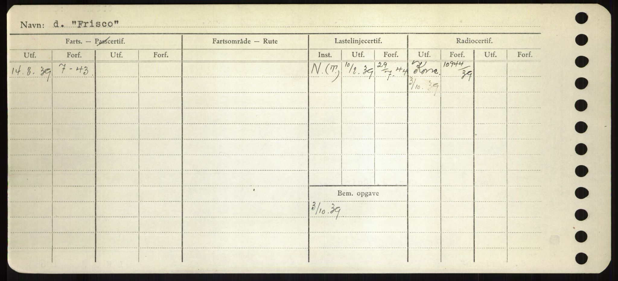 Sjøfartsdirektoratet med forløpere, Skipsmålingen, RA/S-1627/H/Hd/L0011: Fartøy, Fla-Får, s. 474