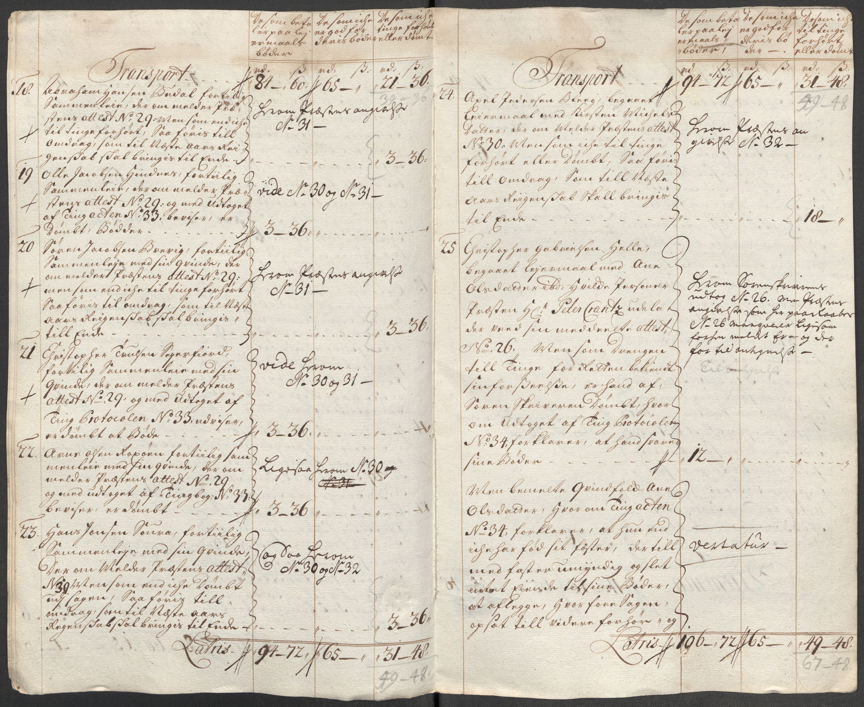 Rentekammeret inntil 1814, Reviderte regnskaper, Fogderegnskap, AV/RA-EA-4092/R67/L4683: Fogderegnskap Vesterålen, Andenes og Lofoten, 1717, s. 207