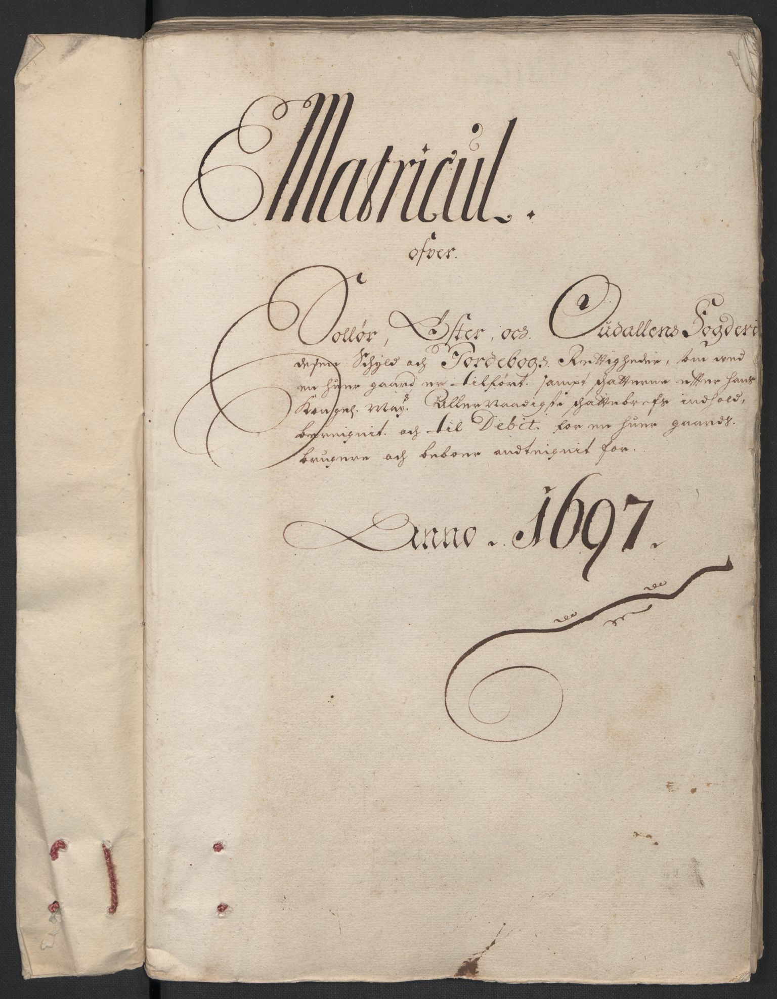 Rentekammeret inntil 1814, Reviderte regnskaper, Fogderegnskap, AV/RA-EA-4092/R13/L0835: Fogderegnskap Solør, Odal og Østerdal, 1697, s. 48