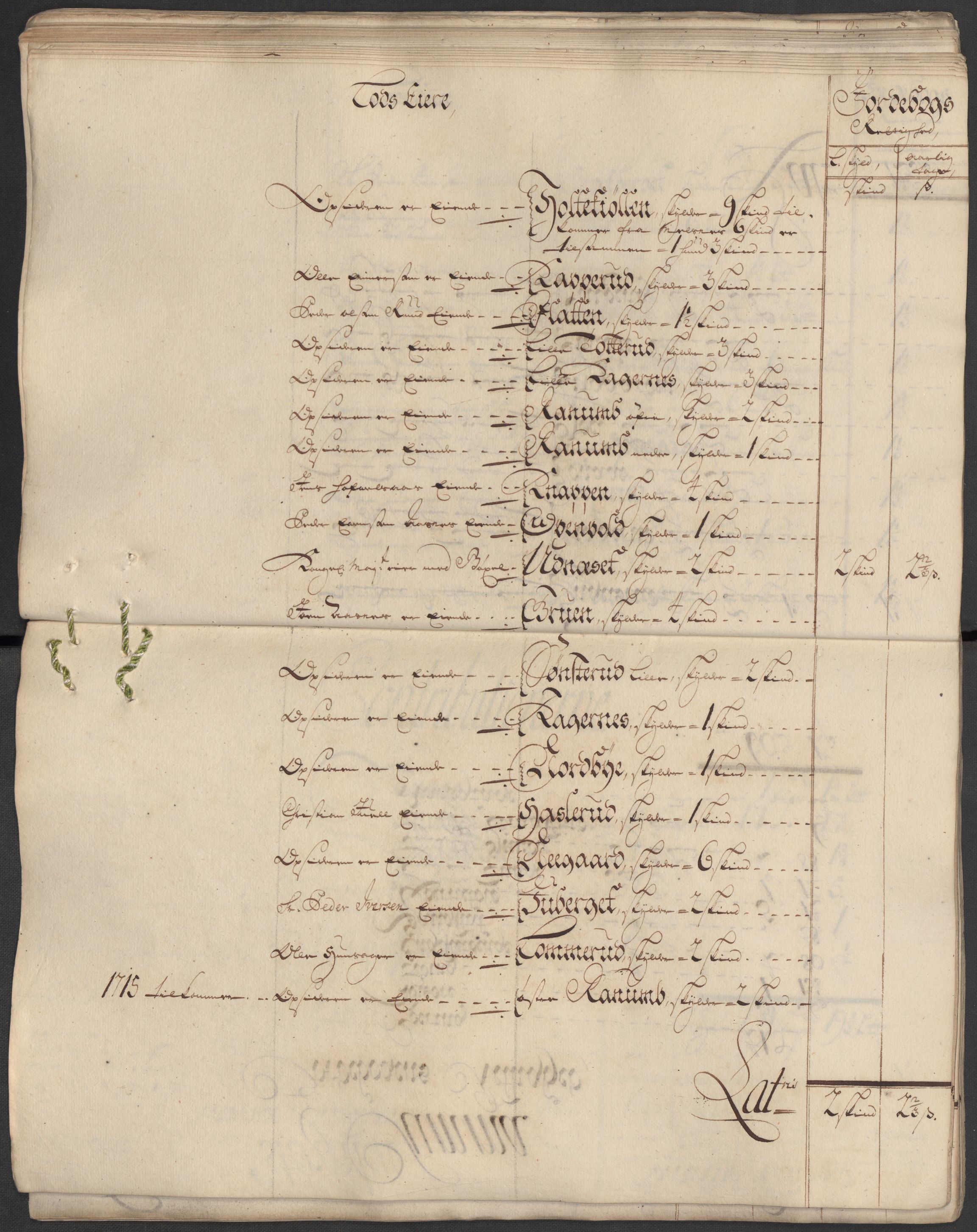 Rentekammeret inntil 1814, Reviderte regnskaper, Fogderegnskap, AV/RA-EA-4092/R13/L0855: Fogderegnskap Solør, Odal og Østerdal, 1716, s. 69