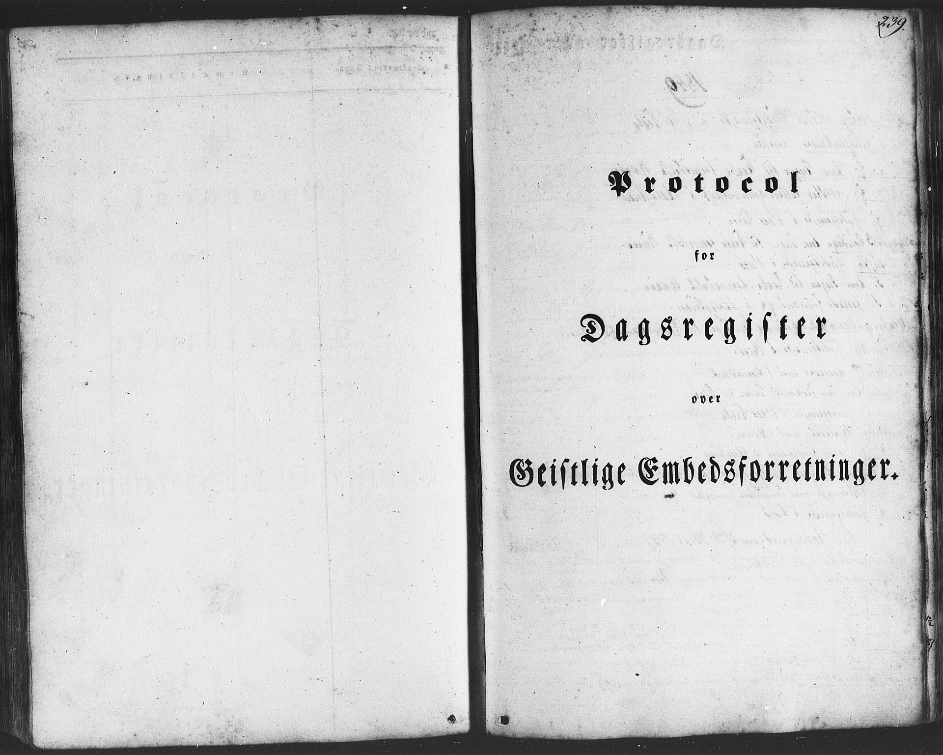 Ministerialprotokoller, klokkerbøker og fødselsregistre - Nordland, SAT/A-1459/807/L0121: Ministerialbok nr. 807A04, 1846-1879, s. 239