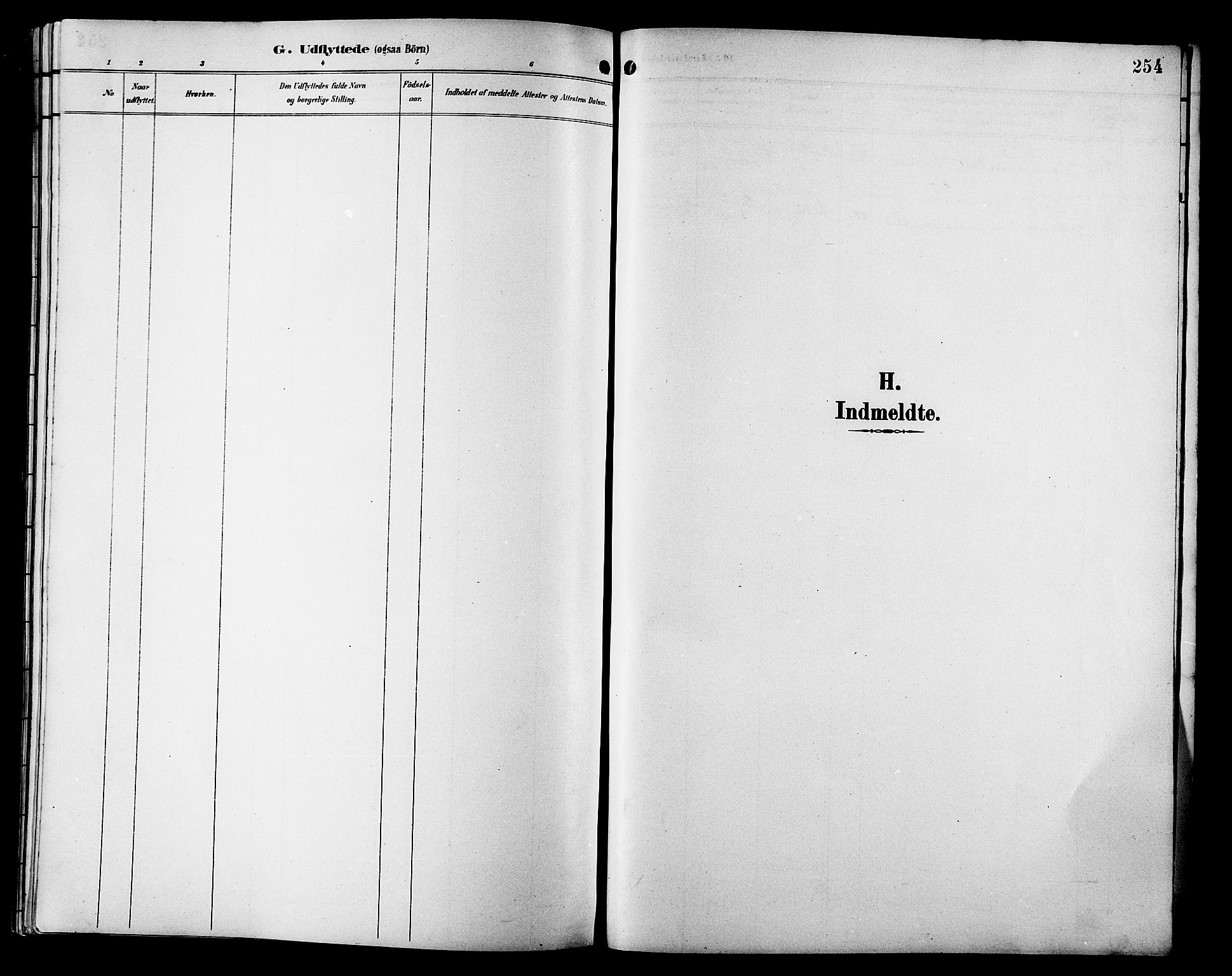 Skjervøy sokneprestkontor, AV/SATØ-S-1300/H/Ha/Hab/L0021klokker: Klokkerbok nr. 21, 1893-1910, s. 254