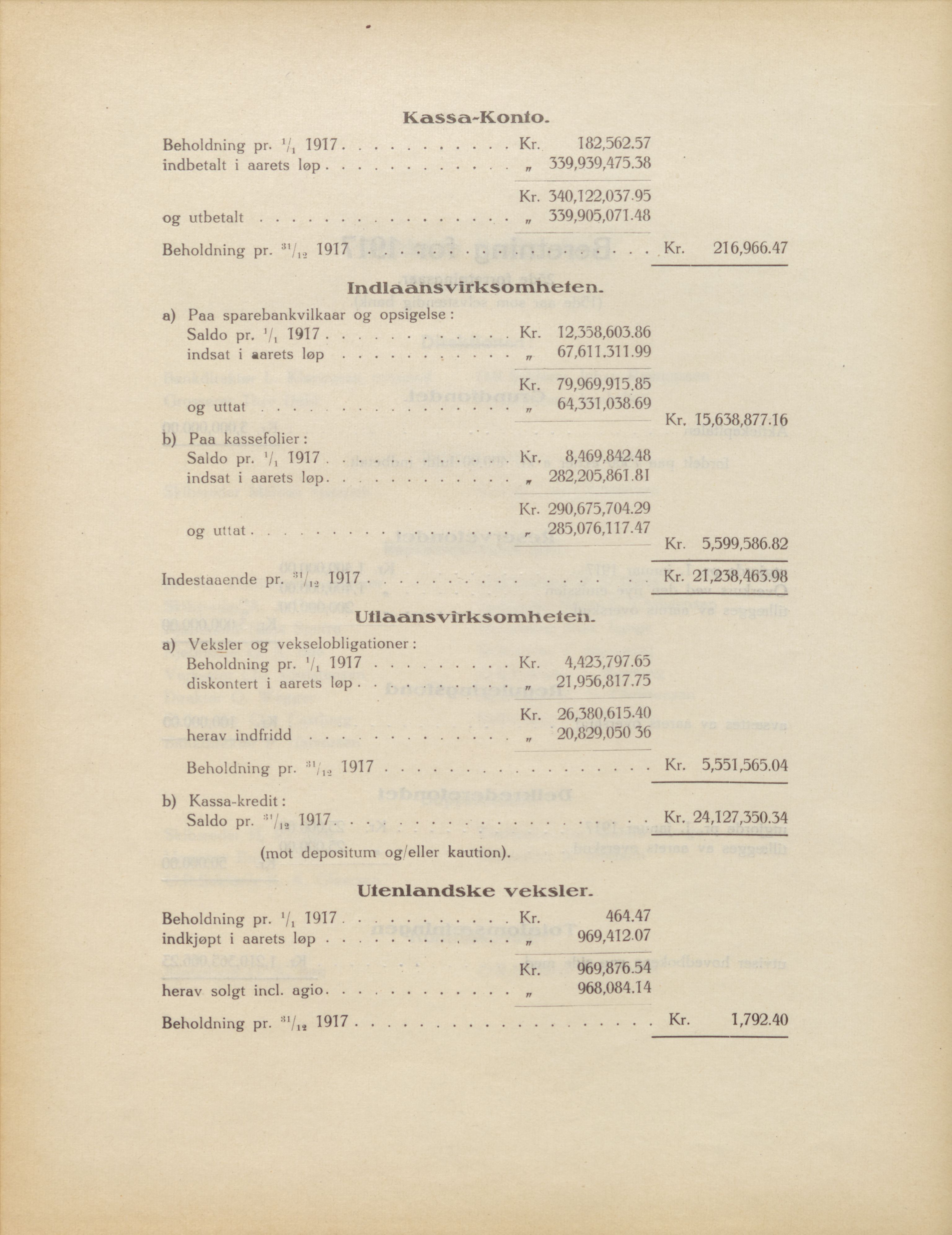 Privatbanken i Sandefjord AS, VEMU/ARS-A-1256/X/L0001: Årsberetninger, 1912-1929, s. 41