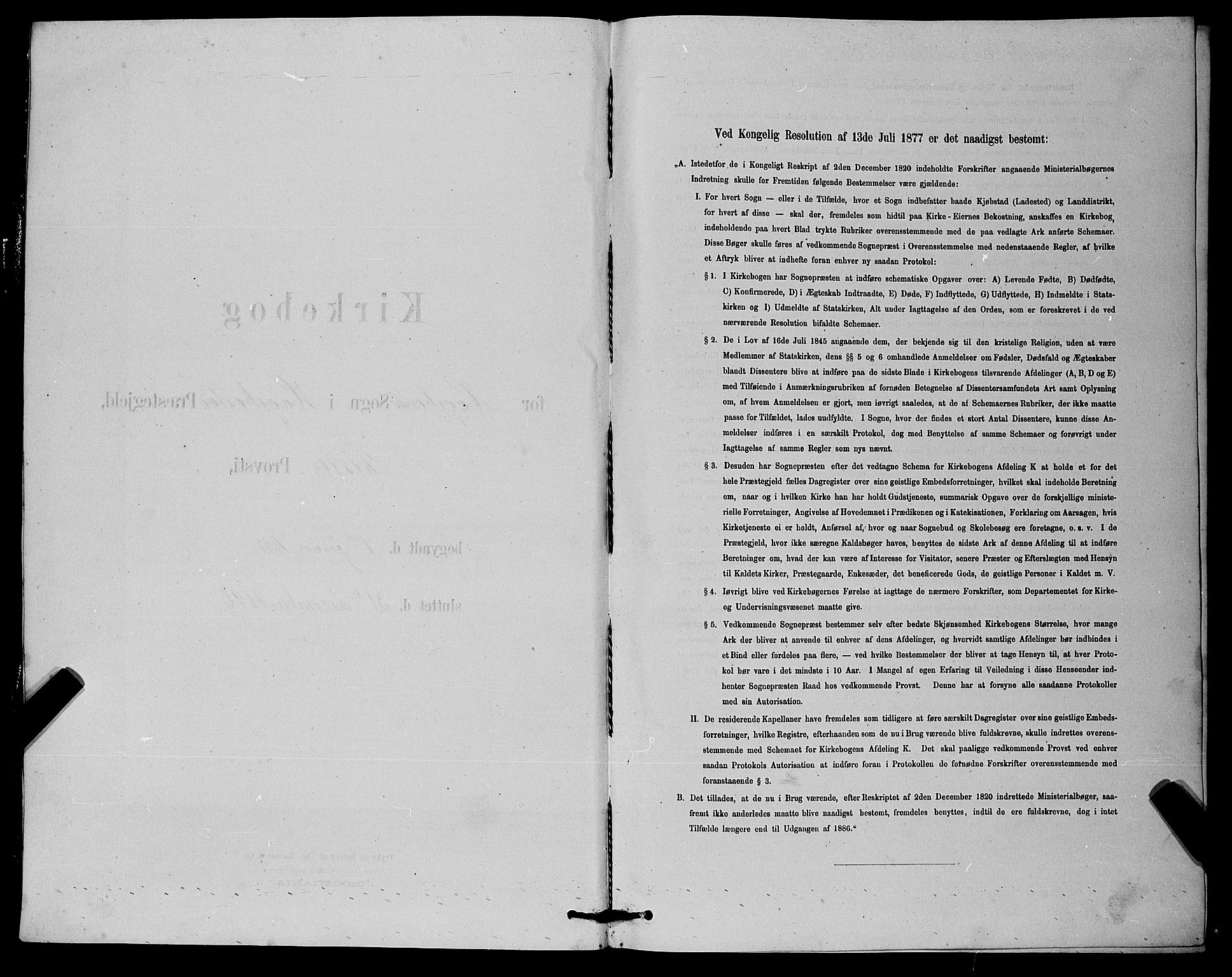 Hægebostad sokneprestkontor, SAK/1111-0024/F/Fb/Fba/L0003: Klokkerbok nr. B 3, 1883-1896