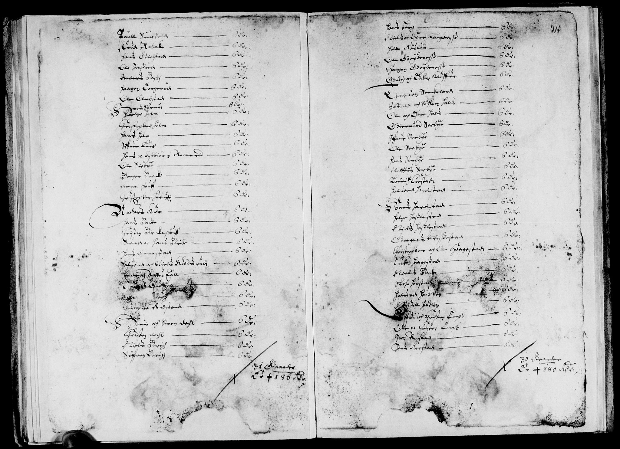 Rentekammeret inntil 1814, Reviderte regnskaper, Lensregnskaper, AV/RA-EA-5023/R/Rb/Rbo/L0028: Tønsberg len, 1647-1649