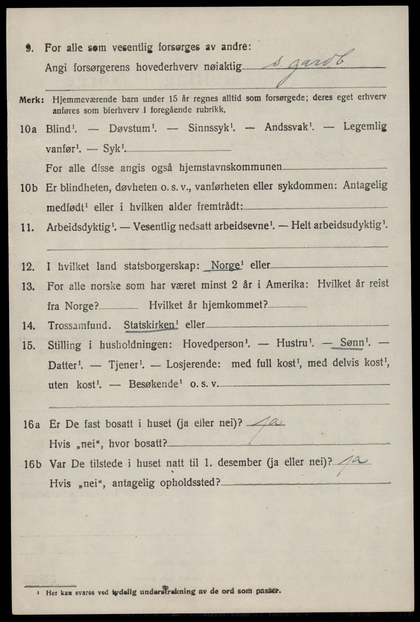 SAST, Folketelling 1920 for 1111 Sokndal herred, 1920, s. 5716