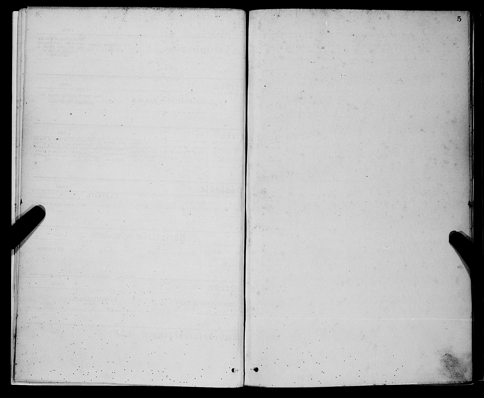 Domkirken sokneprestembete, SAB/A-74801/H/Hab/L0014: Klokkerbok nr. B 7, 1877-1878, s. 5