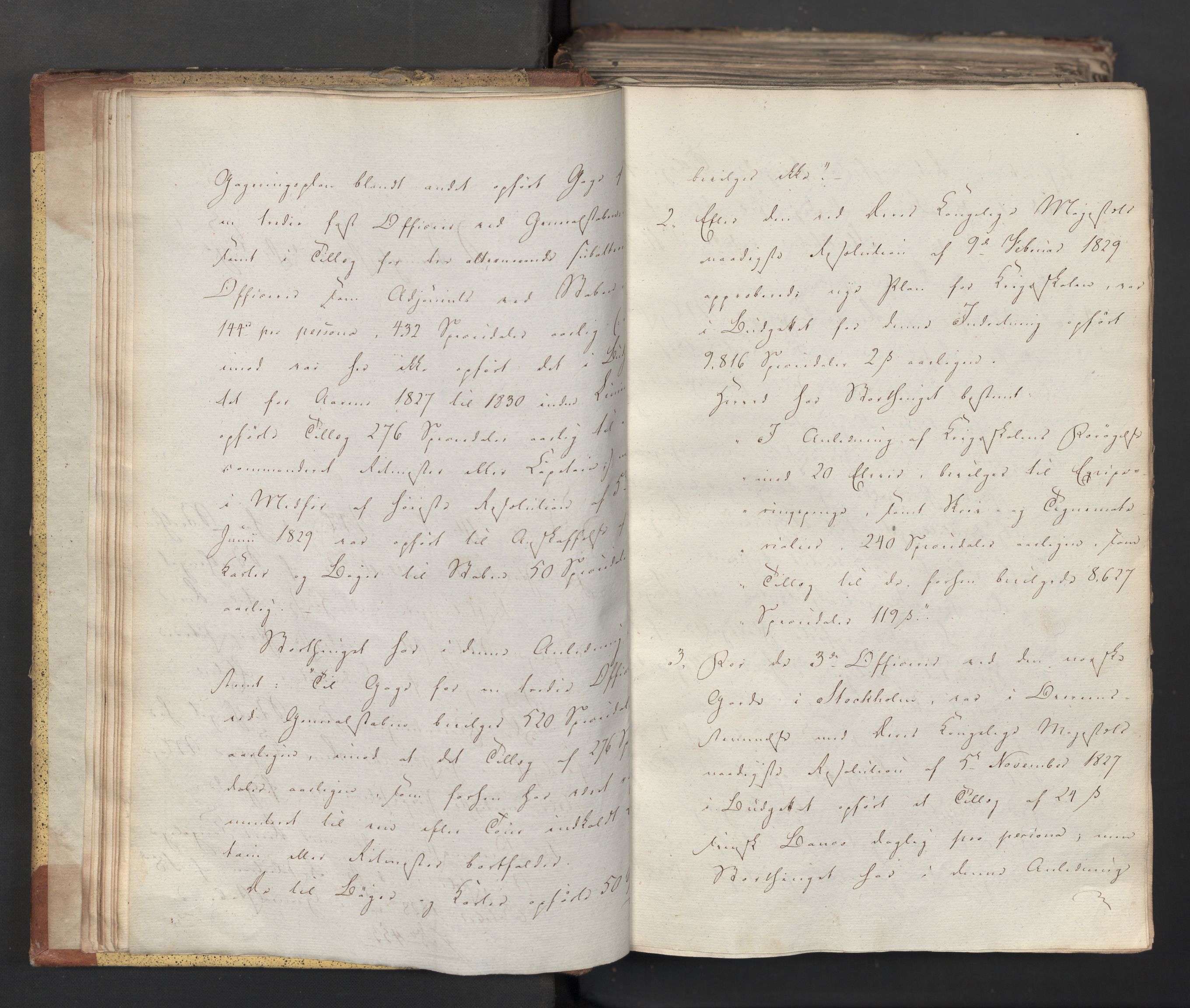 Statsrådsavdelingen i Stockholm, AV/RA-S-1003/D/Da/L0067: Regjeringsinnstillinger nr. 450-659, 1830, s. 15