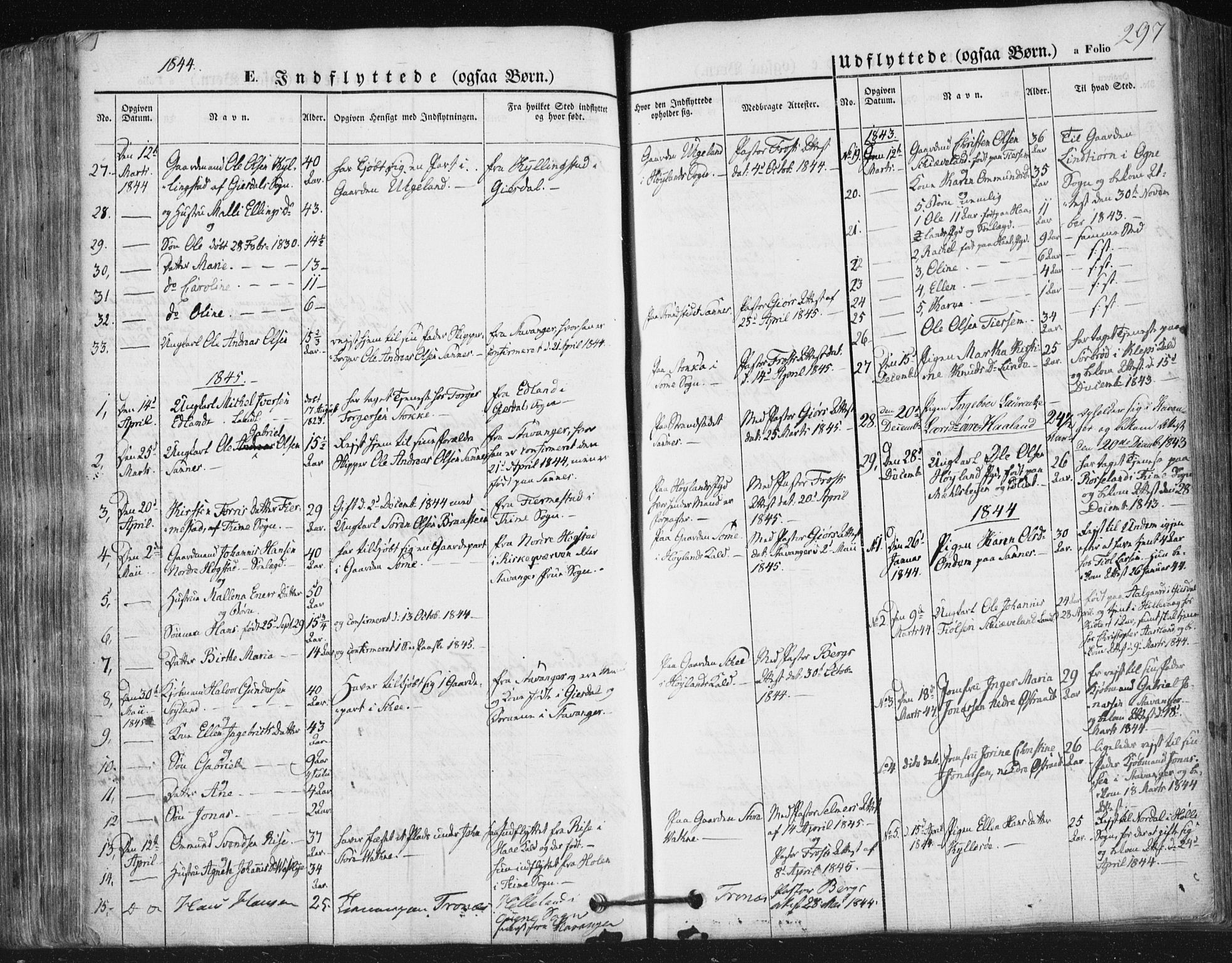 Høyland sokneprestkontor, AV/SAST-A-101799/001/30BA/L0008: Ministerialbok nr. A 8, 1841-1856, s. 297
