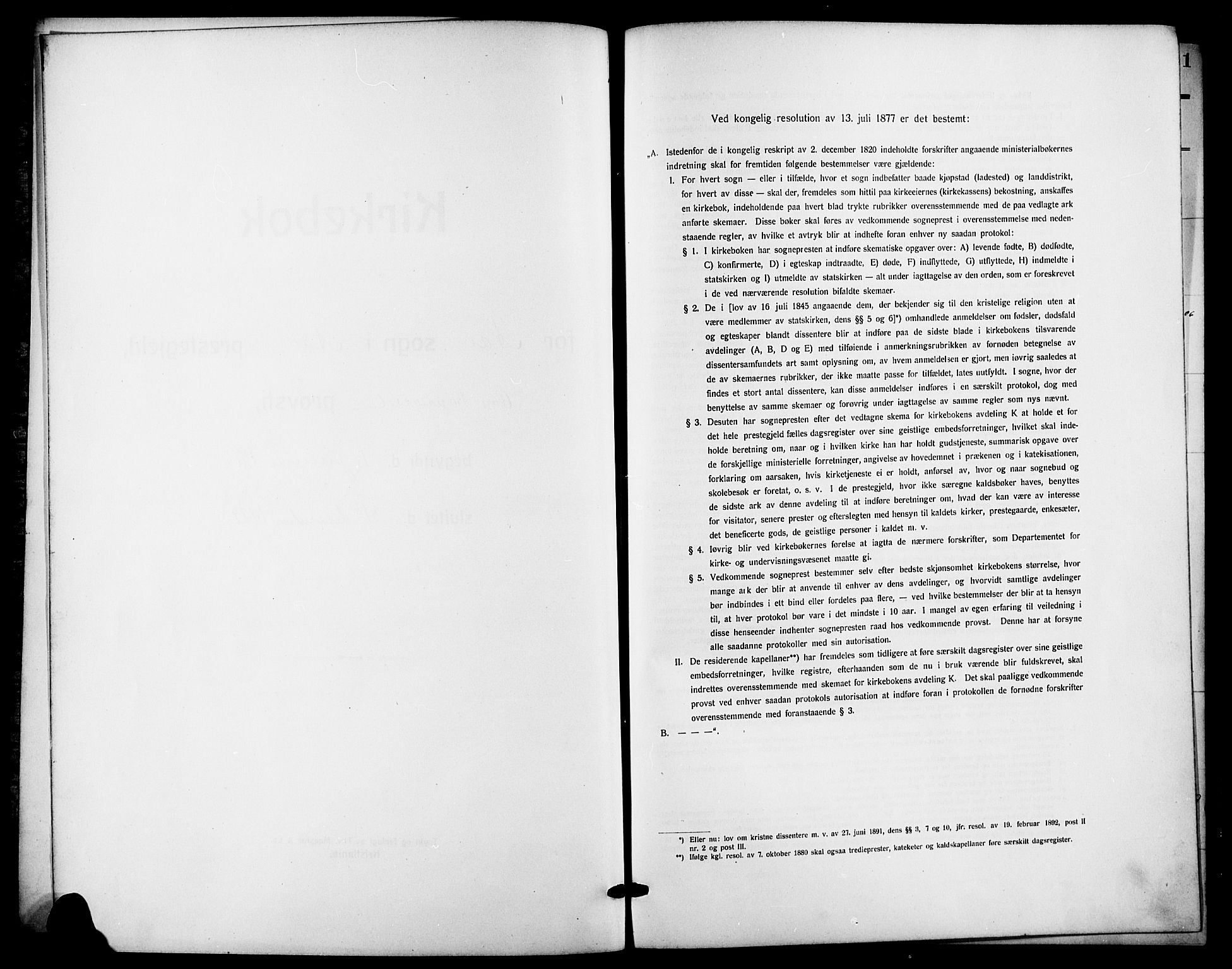 Ås prestekontor Kirkebøker, SAO/A-10894/G/Ga/L0005: Klokkerbok nr. I 5, 1916-1924