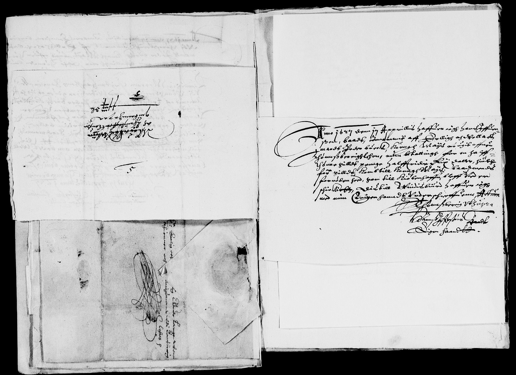 Rentekammeret inntil 1814, Reviderte regnskaper, Lensregnskaper, AV/RA-EA-5023/R/Rb/Rbo/L0007: Tønsberg len, 1624-1627