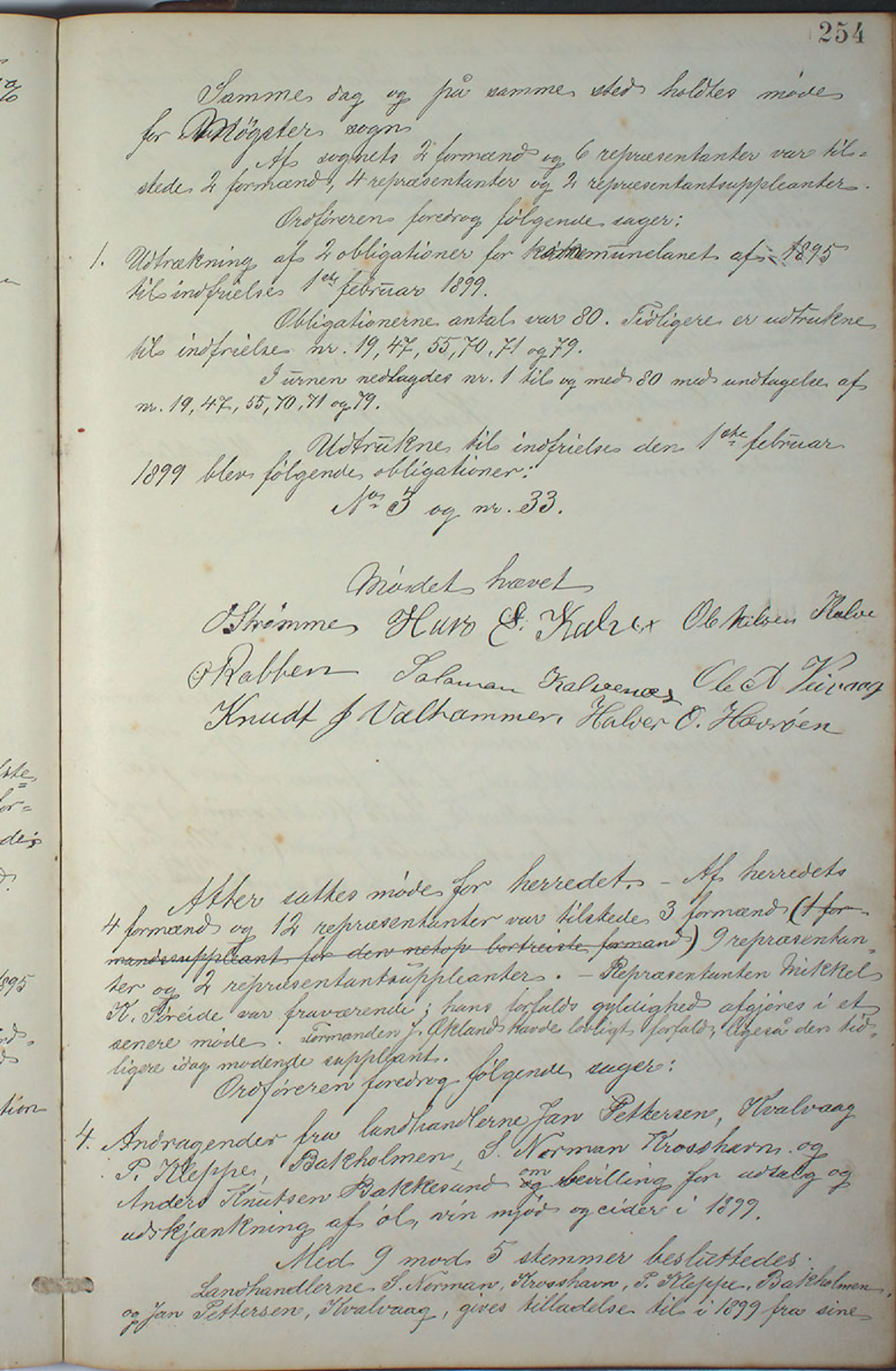 Austevoll kommune. Formannskapet, IKAH/1244-021/A/Aa/L0001: Forhandlingsprotokoll for heradstyret, 1886-1900, s. 508