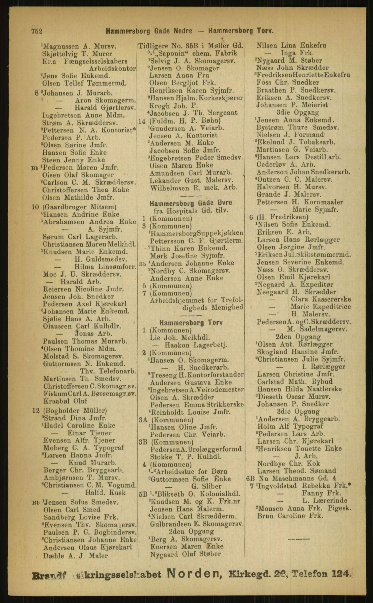 Kristiania/Oslo adressebok, PUBL/-, 1899, s. 752