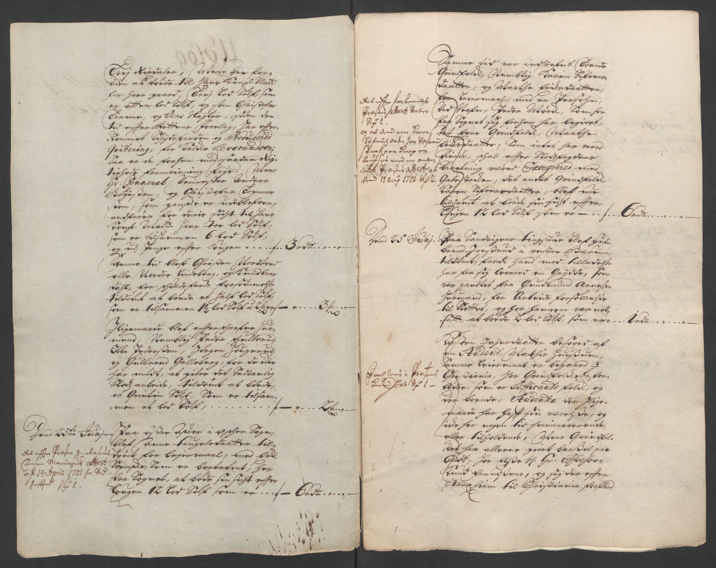 Rentekammeret inntil 1814, Reviderte regnskaper, Fogderegnskap, AV/RA-EA-4092/R10/L0444: Fogderegnskap Aker og Follo, 1701-1702, s. 75