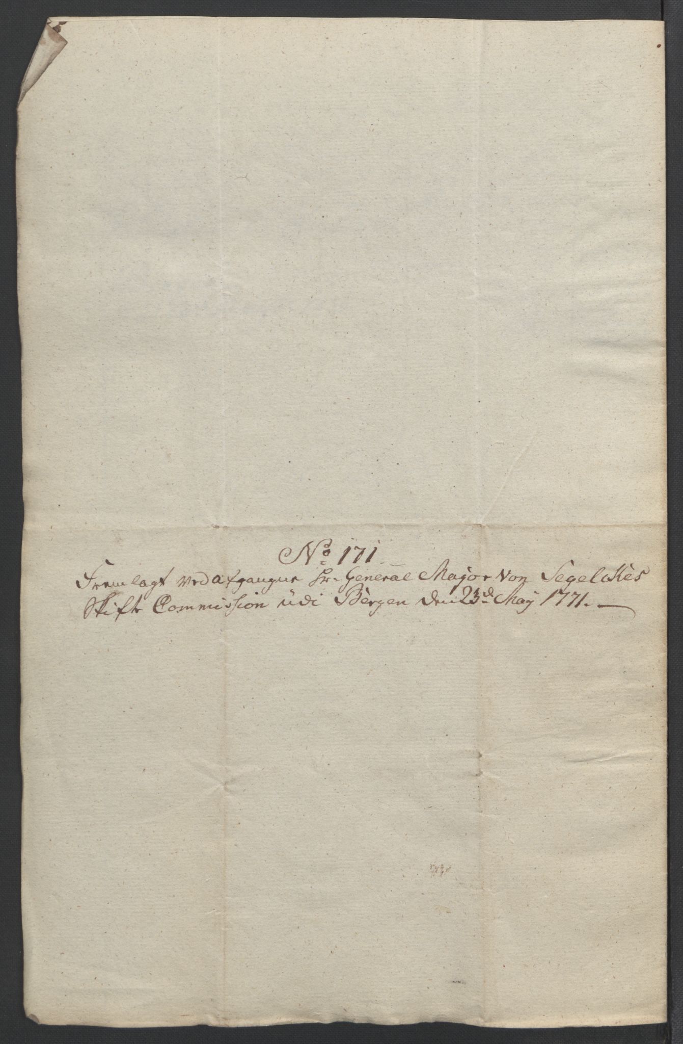 Forsvaret, Generalauditøren, AV/RA-RAFA-1772/F/Fj/Fja/L0032: --, 1750-1823, s. 526