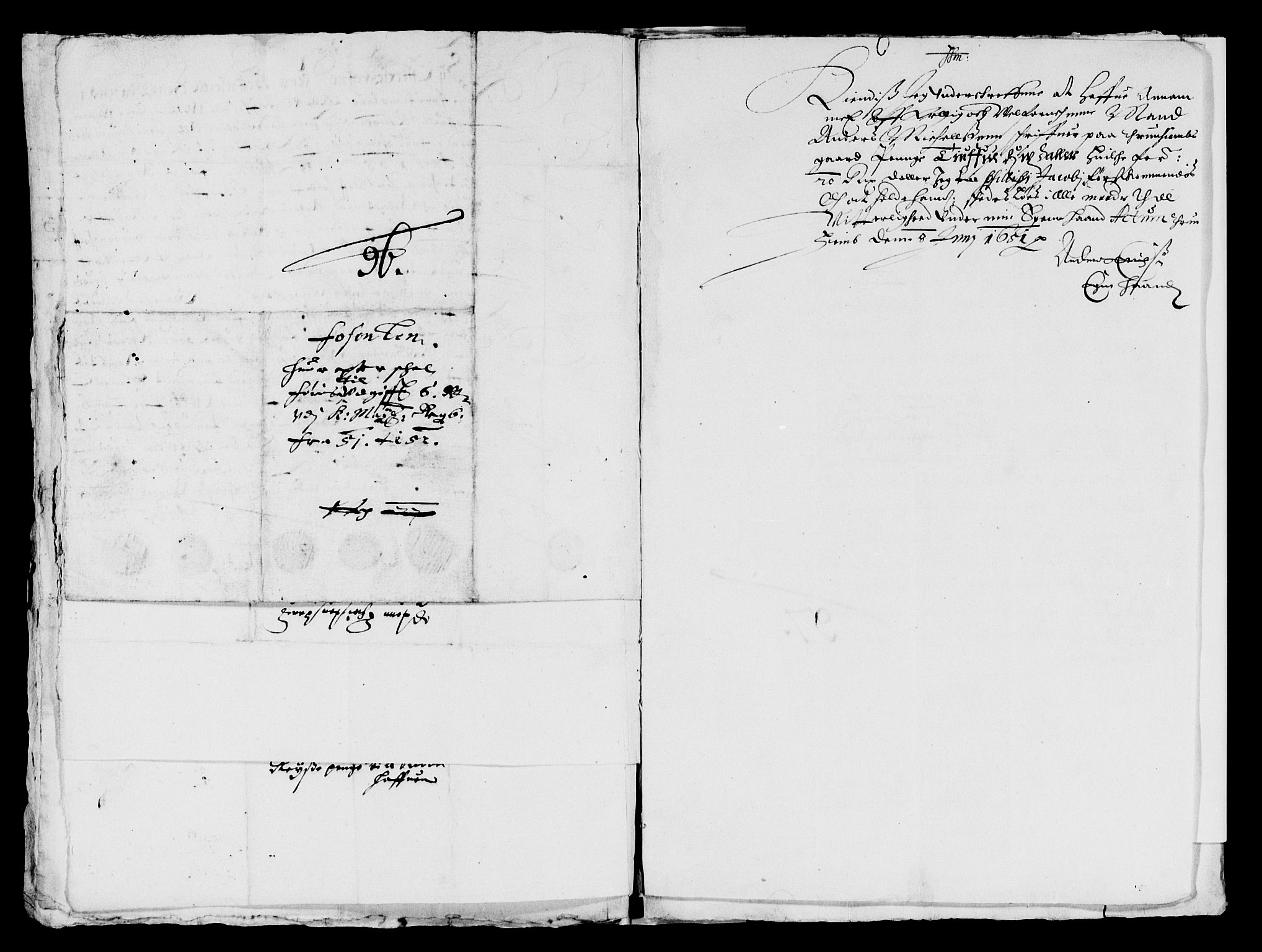 Rentekammeret inntil 1814, Reviderte regnskaper, Lensregnskaper, AV/RA-EA-5023/R/Rb/Rbw/L0103: Trondheim len, 1651-1652