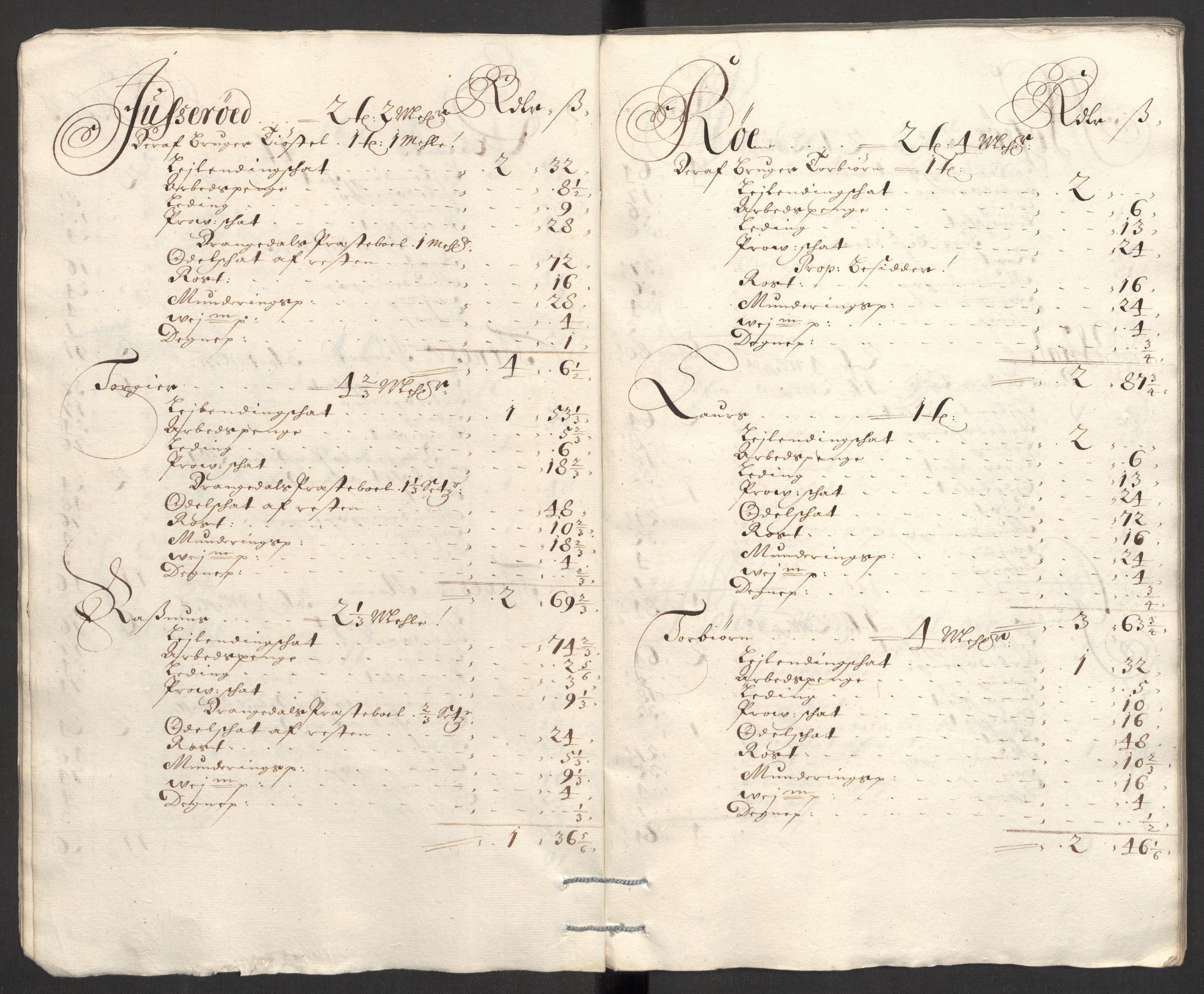 Rentekammeret inntil 1814, Reviderte regnskaper, Fogderegnskap, AV/RA-EA-4092/R36/L2117: Fogderegnskap Øvre og Nedre Telemark og Bamble, 1707, s. 320