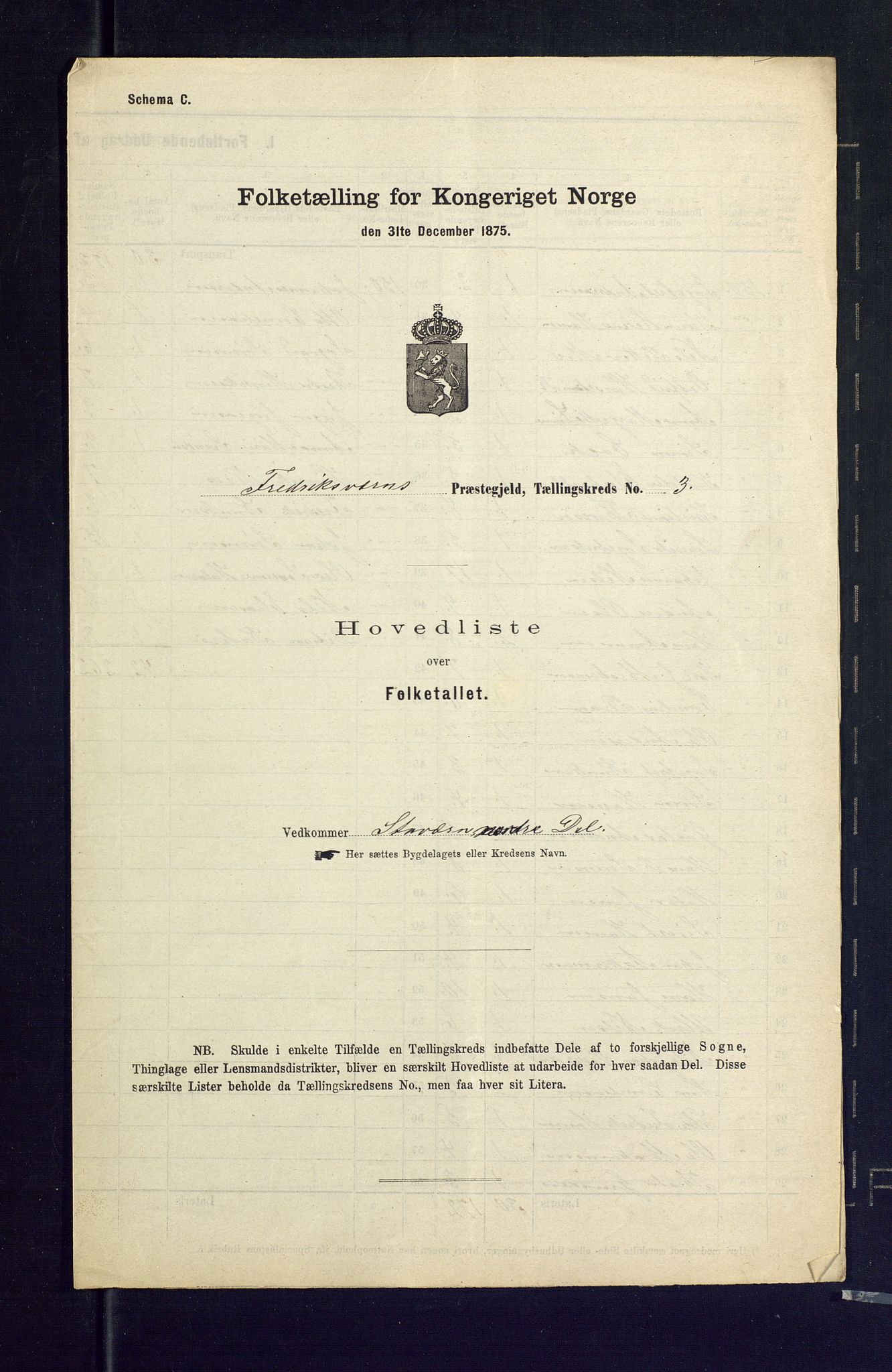 SAKO, Folketelling 1875 for 0798P Fredriksvern prestegjeld, 1875, s. 10