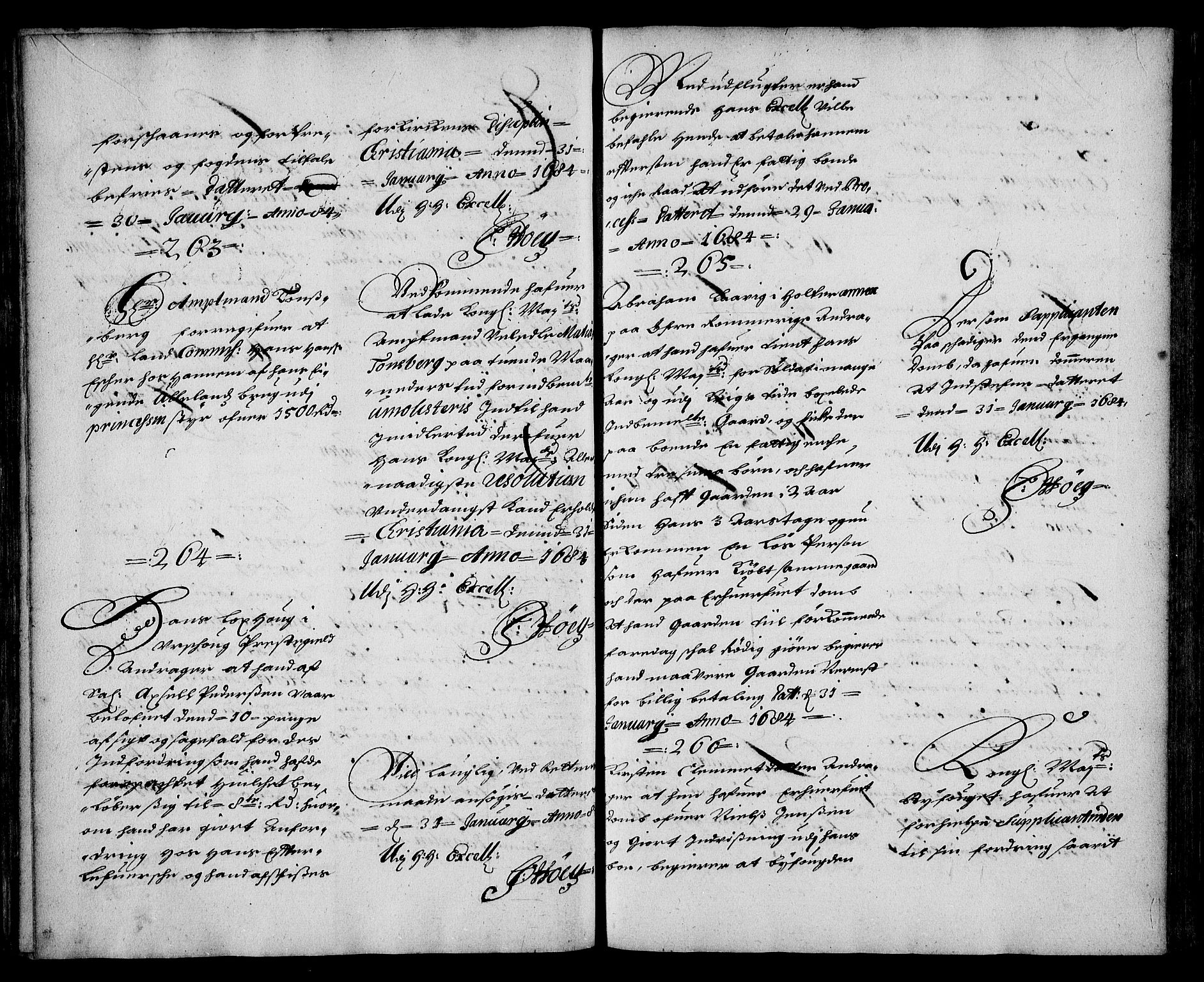 Stattholderembetet 1572-1771, AV/RA-EA-2870/Ae/L0001: Supplikasjons- og resolusjonsprotokoll, 1683-1684