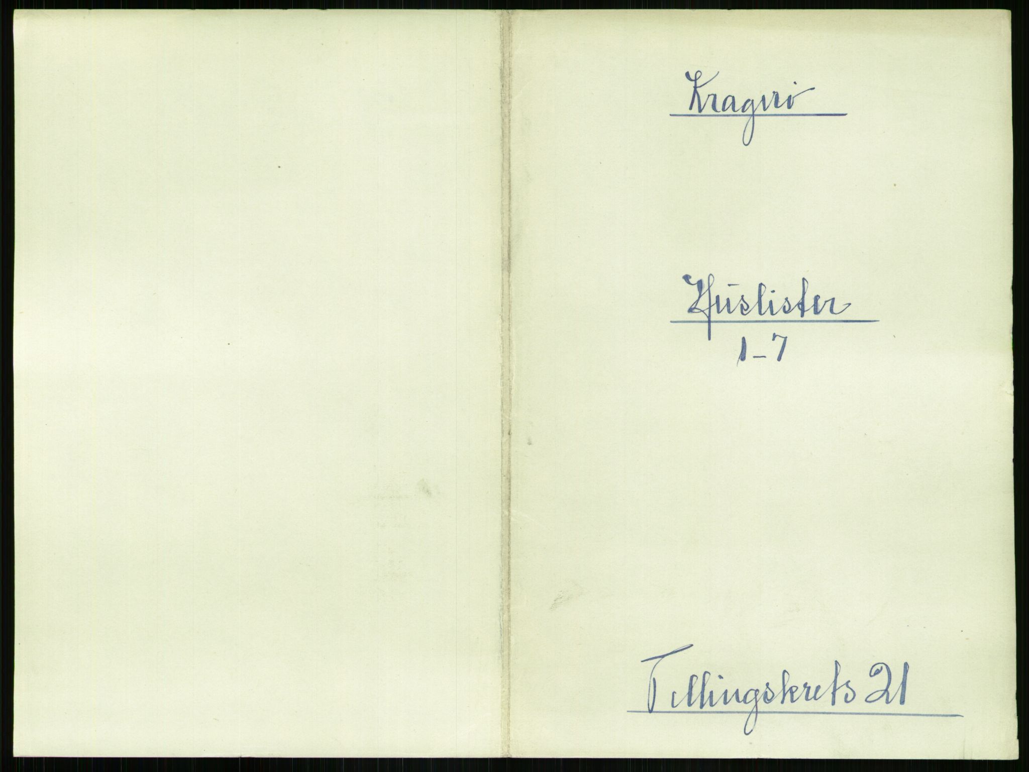 RA, Folketelling 1891 for 0801 Kragerø kjøpstad, 1891, s. 844