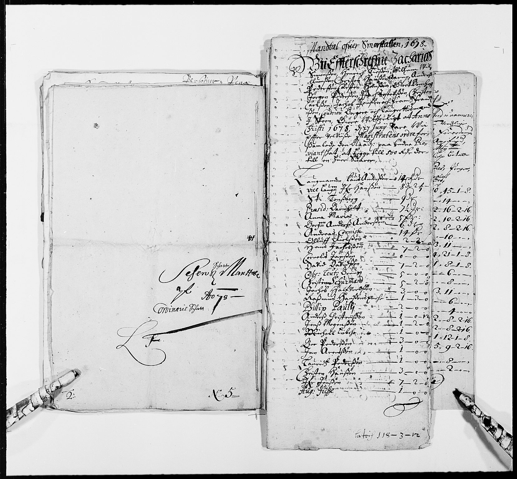Rentekammeret inntil 1814, Reviderte regnskaper, Byregnskaper, AV/RA-EA-4066/R/Rj/L0193: [J3] Kontribusjonsregnskap (med Langesund, Brevik, Porsgrunn og Kragerø), 1663-1691, s. 46