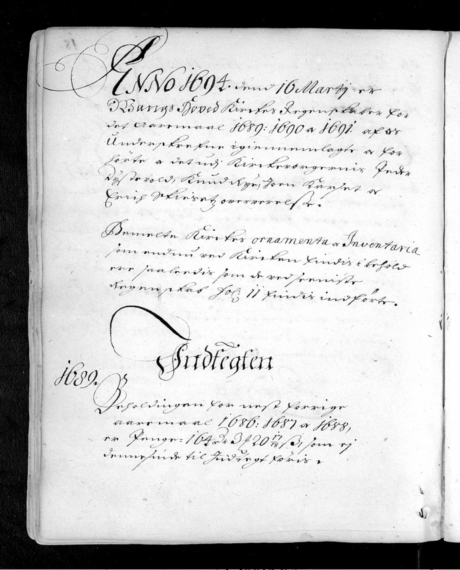 Kirkestoler i Hedmark fylke, AV/SAH-KIRKESTOL-001/F/Fa/Faa/L0001: Kirkestol for Vang, Hedmark, 1683-1722, s. 18b