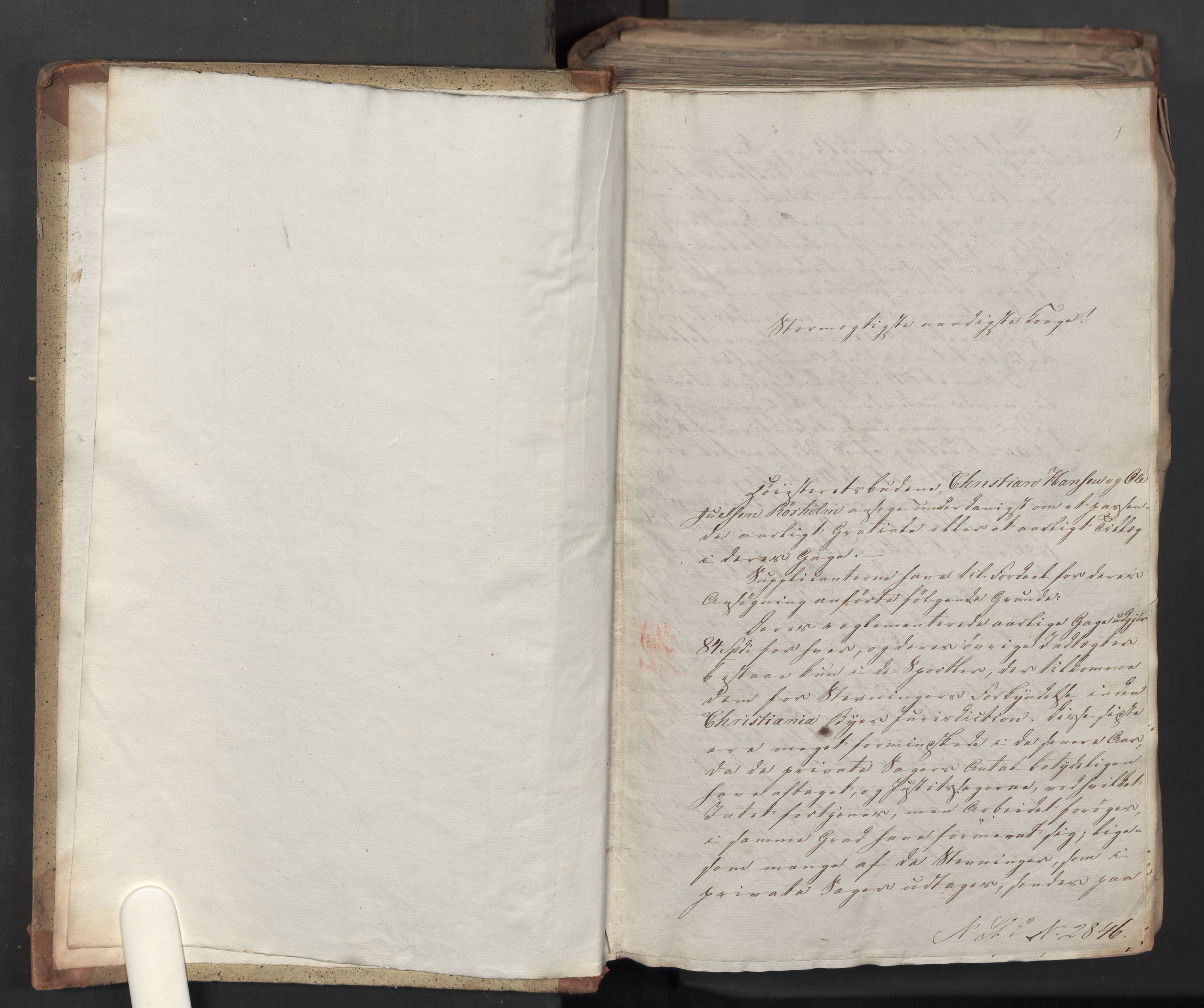 Statsrådsavdelingen i Stockholm, AV/RA-S-1003/D/Da/L0044: Regjeringsinnstillinger nr. 2846-3066, 1825, s. 4