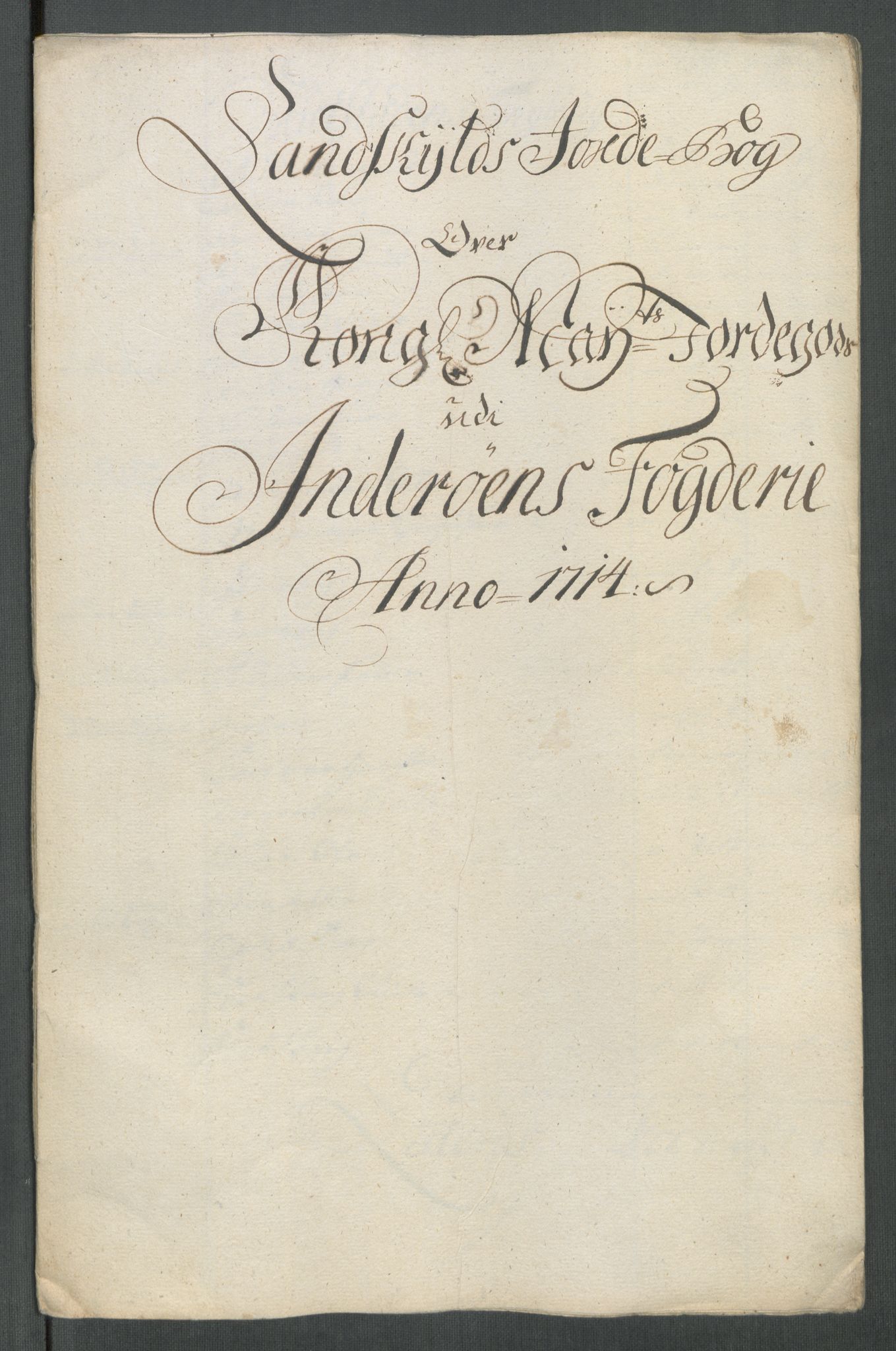 Rentekammeret inntil 1814, Reviderte regnskaper, Fogderegnskap, RA/EA-4092/R63/L4322: Fogderegnskap Inderøy, 1714, s. 210