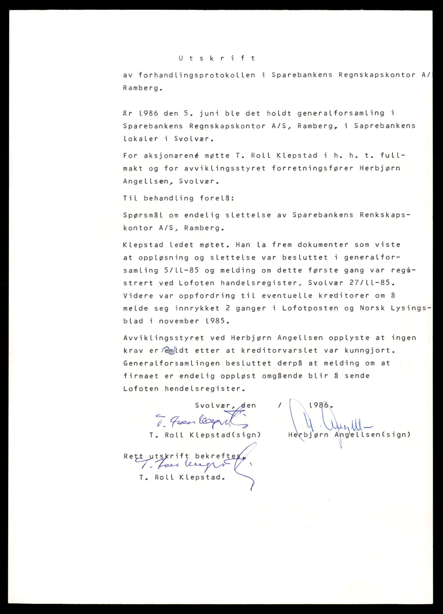 Lofoten sorenskriveri, AV/SAT-A-0017/2/J/Jd/Jdb/L0004: Bilag, S, 1944-1990, s. 7