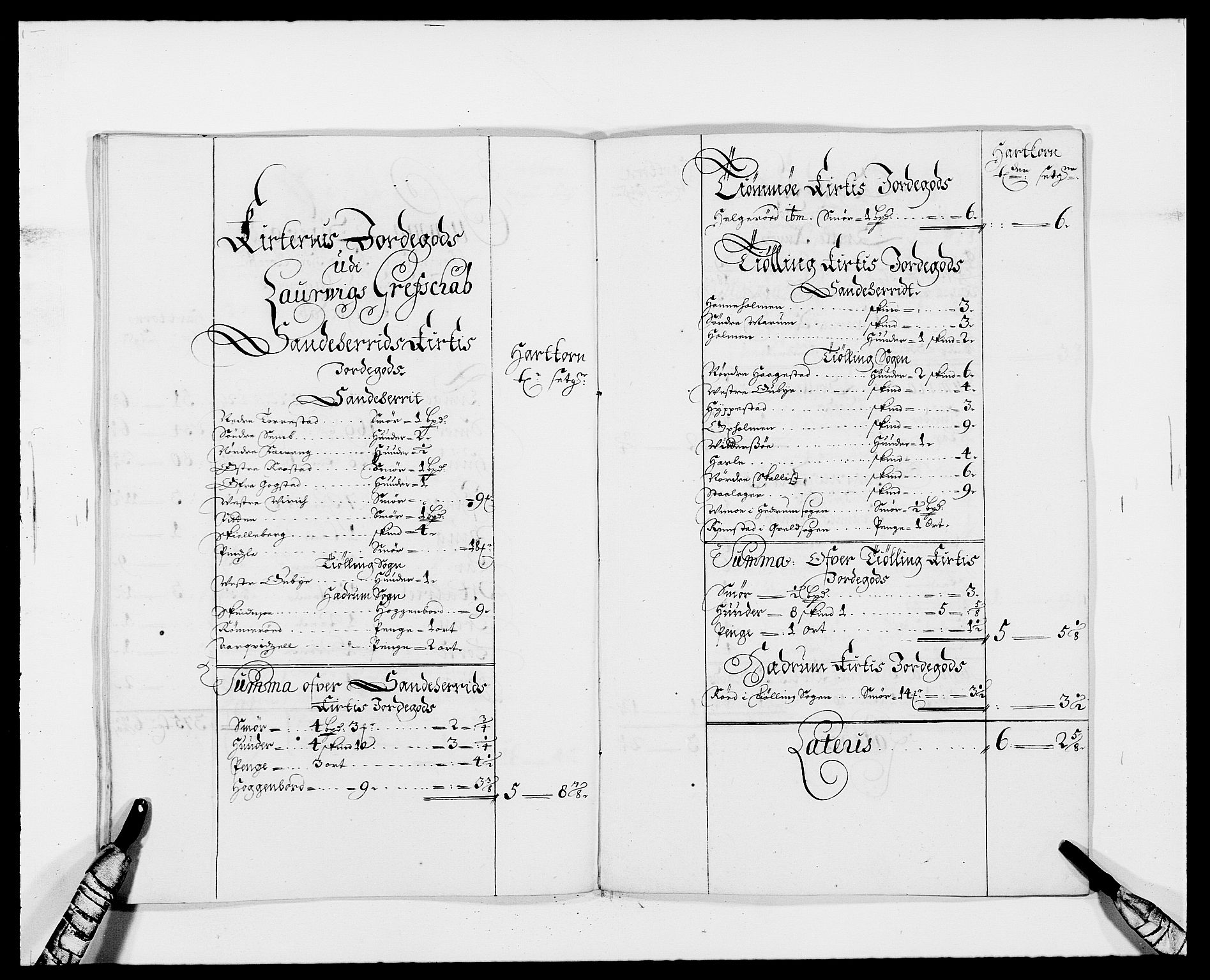 Rentekammeret inntil 1814, Reviderte regnskaper, Fogderegnskap, AV/RA-EA-4092/R33/L1971: Fogderegnskap Larvik grevskap, 1688-1689, s. 302