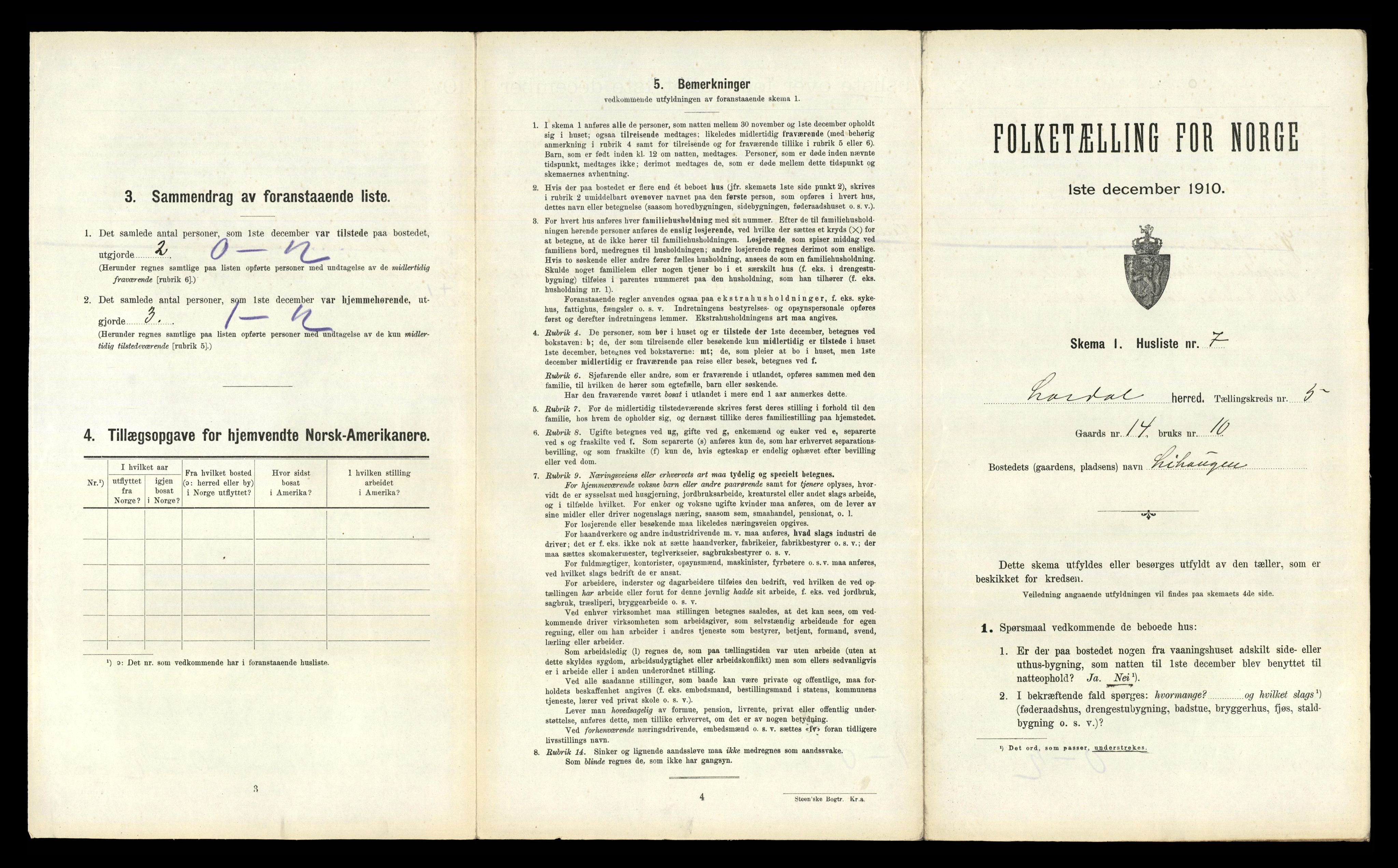 RA, Folketelling 1910 for 0728 Lardal herred, 1910, s. 658