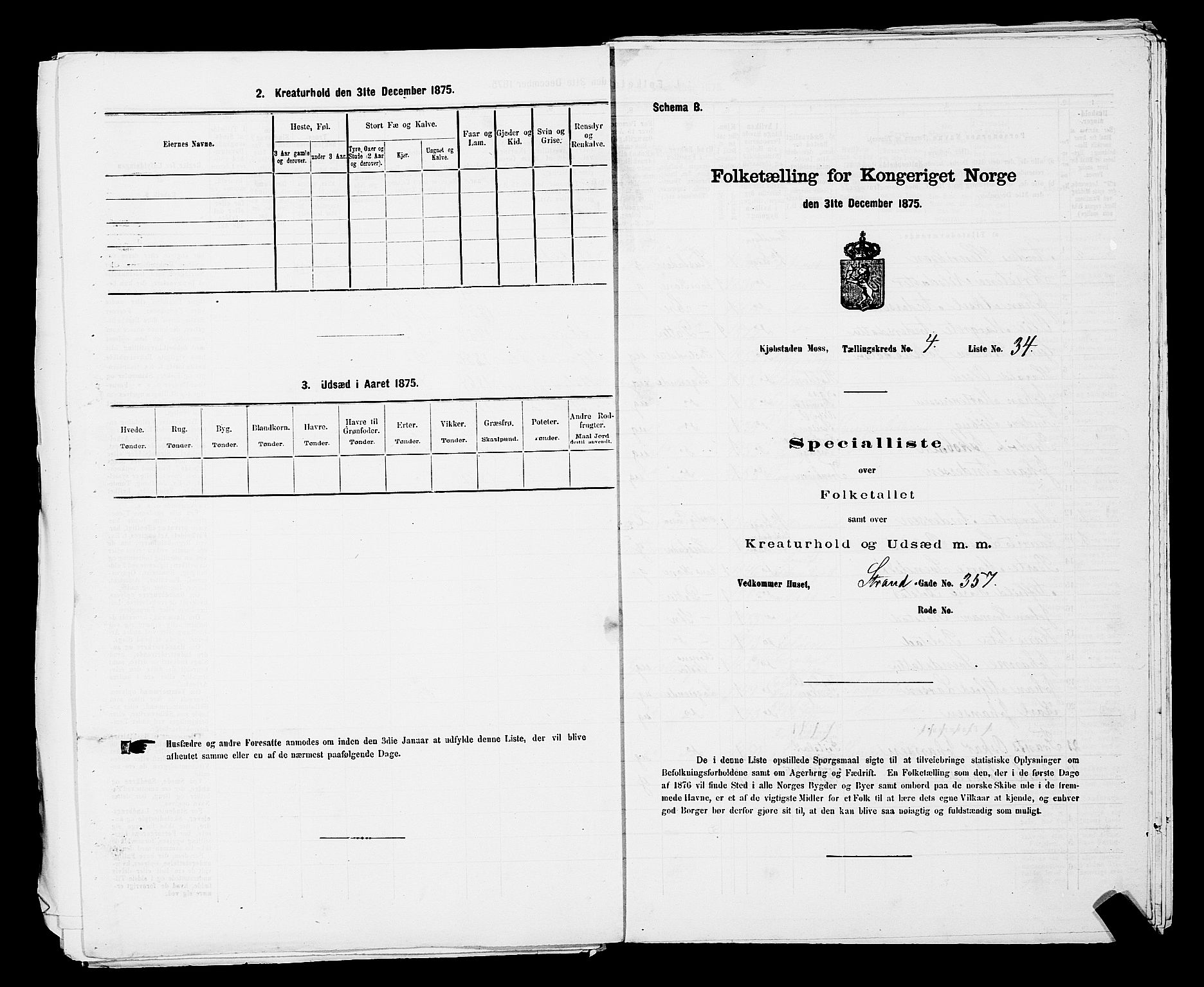 RA, Folketelling 1875 for 0104B Moss prestegjeld, Moss kjøpstad, 1875, s. 739