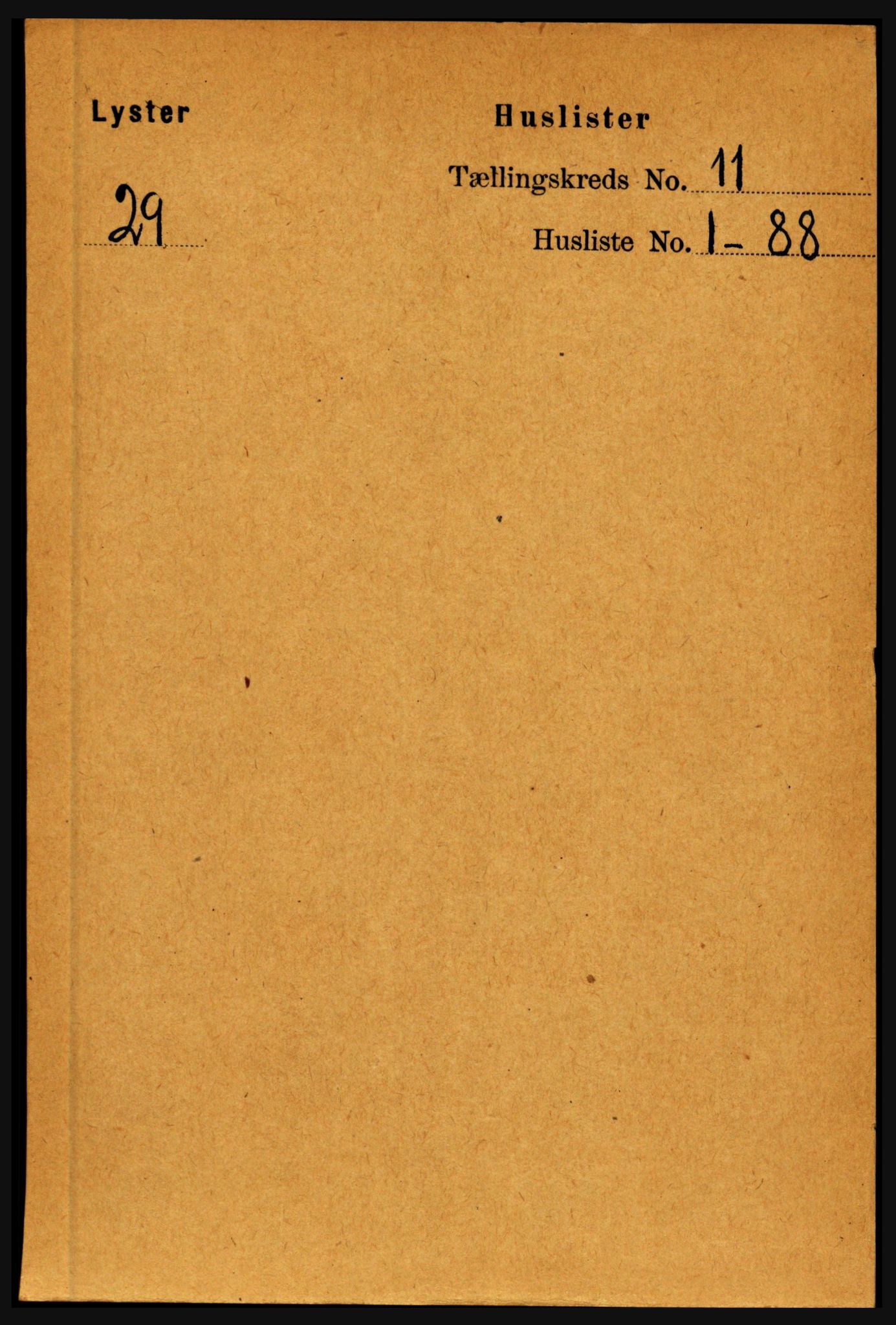 RA, Folketelling 1891 for 1426 Luster herred, 1891, s. 3179
