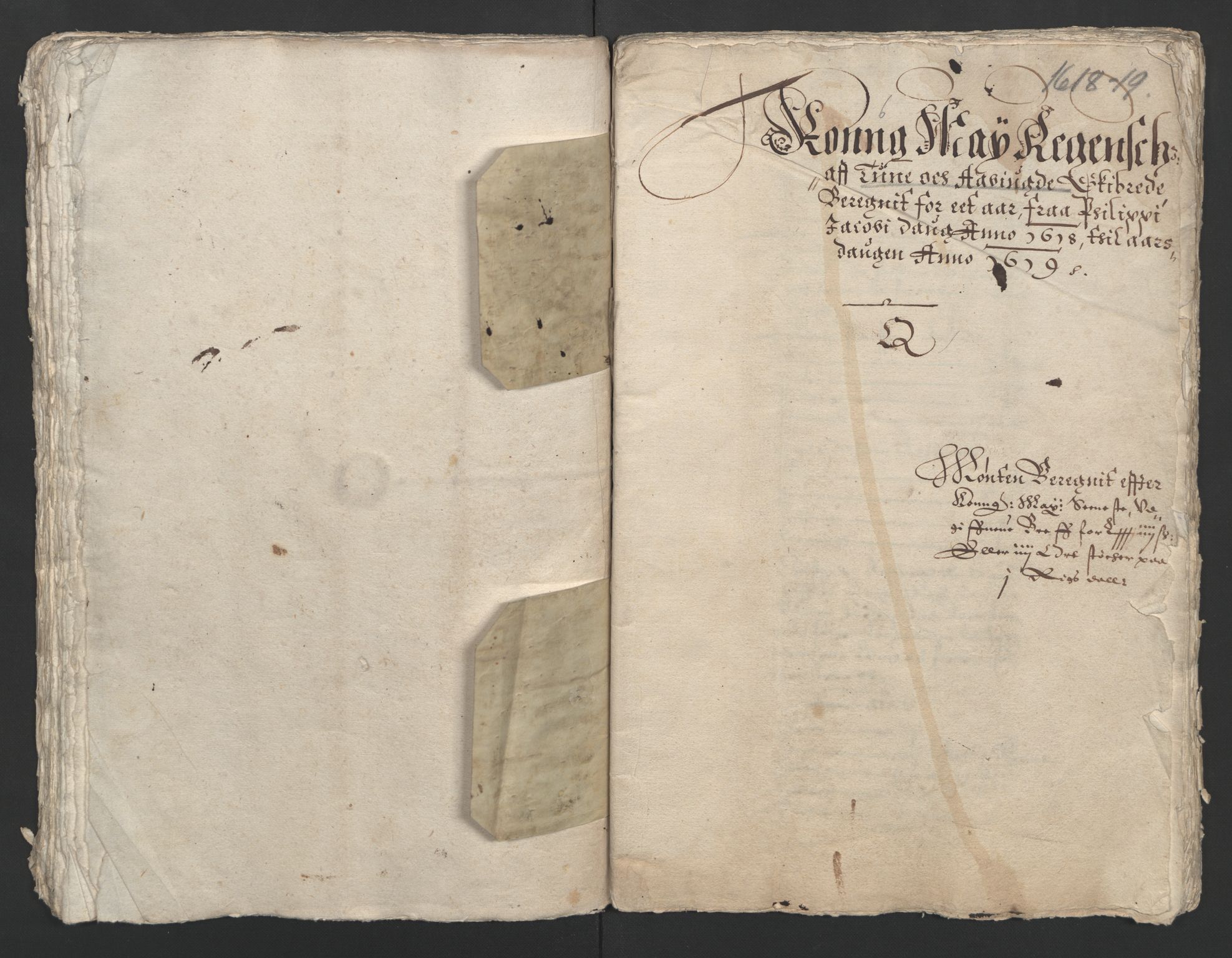 Rentekammeret inntil 1814, Reviderte regnskaper, Lensregnskaper, RA/EA-5023/R/Rb/Rba/L0047: Akershus len, 1618-1619